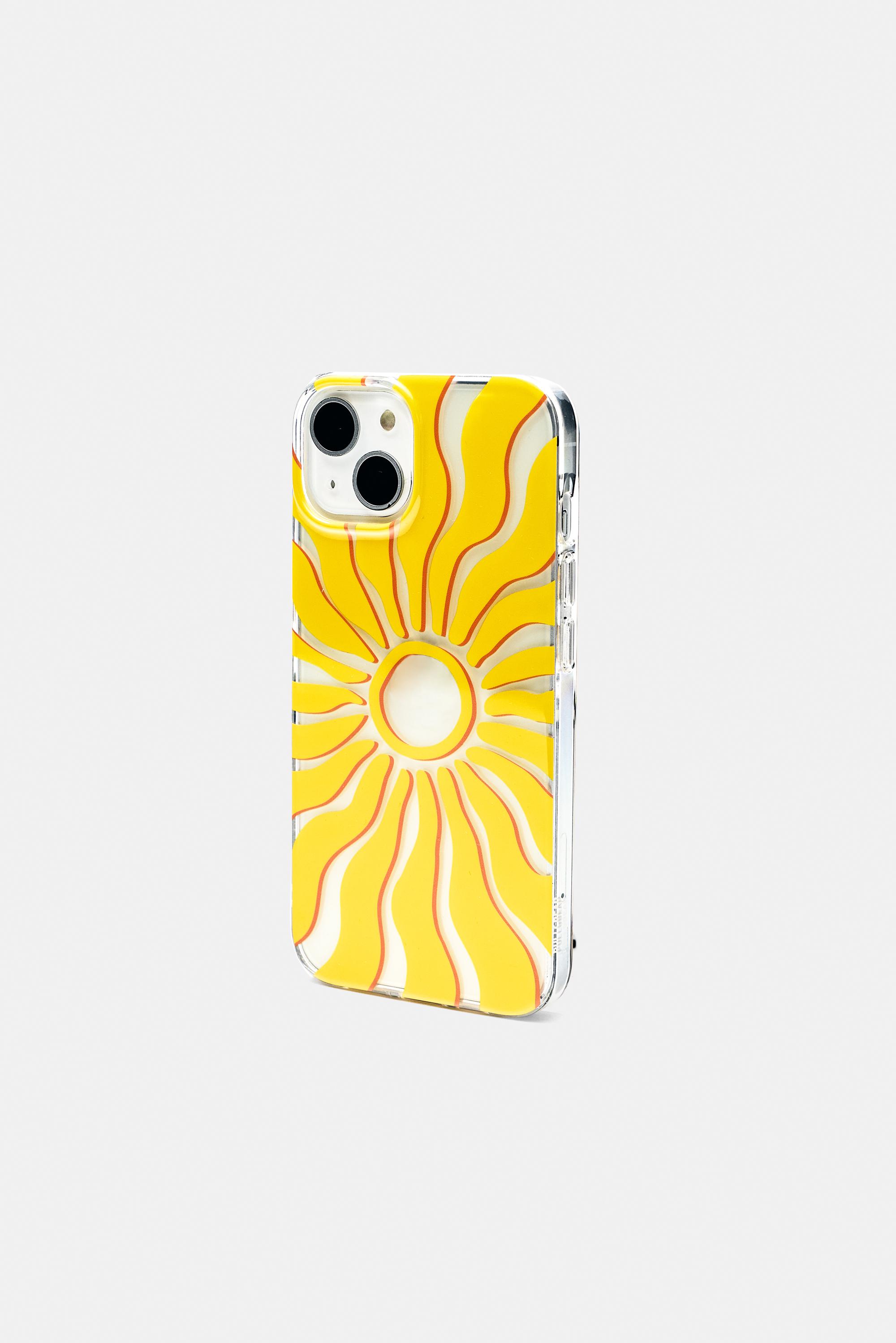 Güneş Desenli iPhone Kılıfı