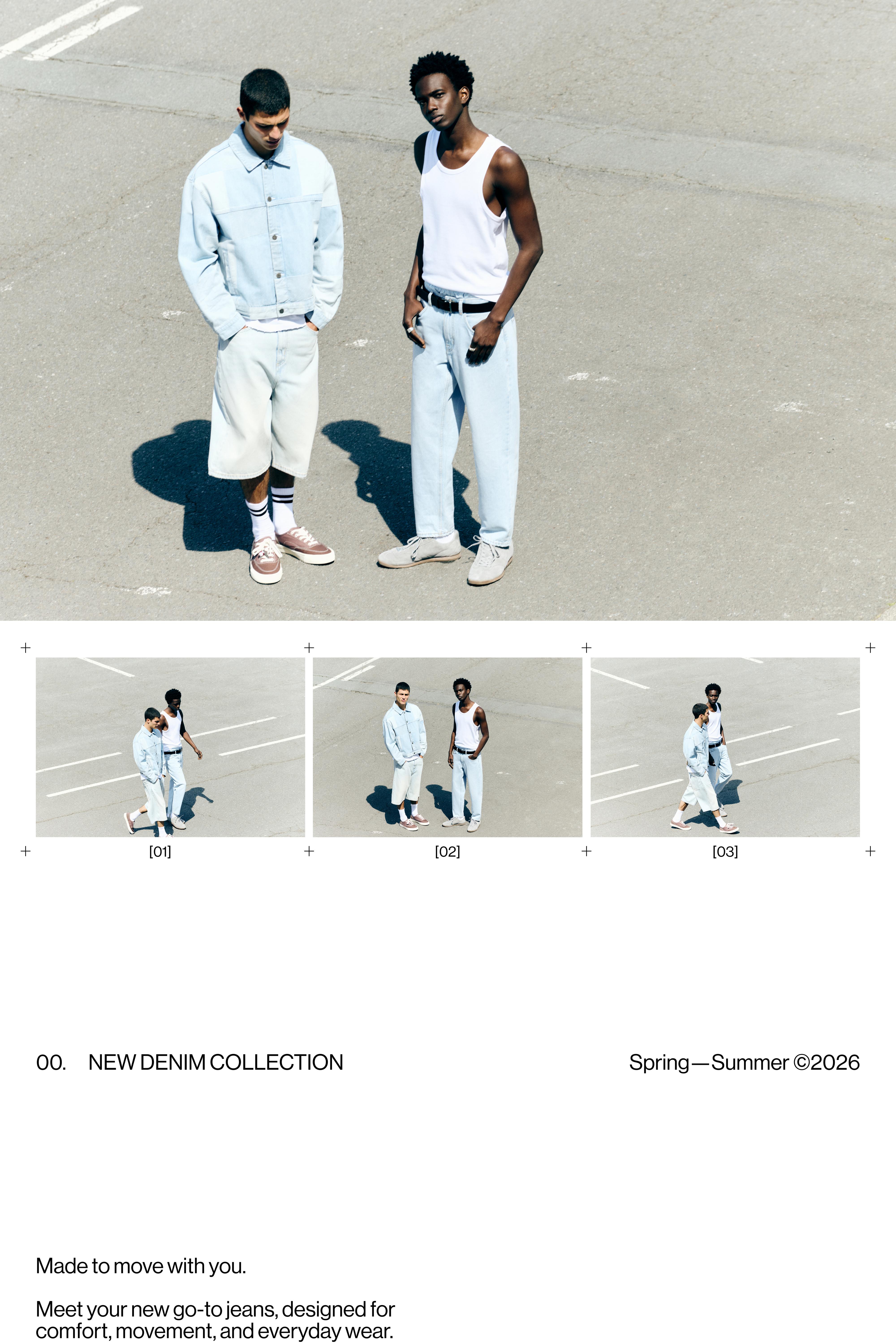Standard jeans — Pale indigo