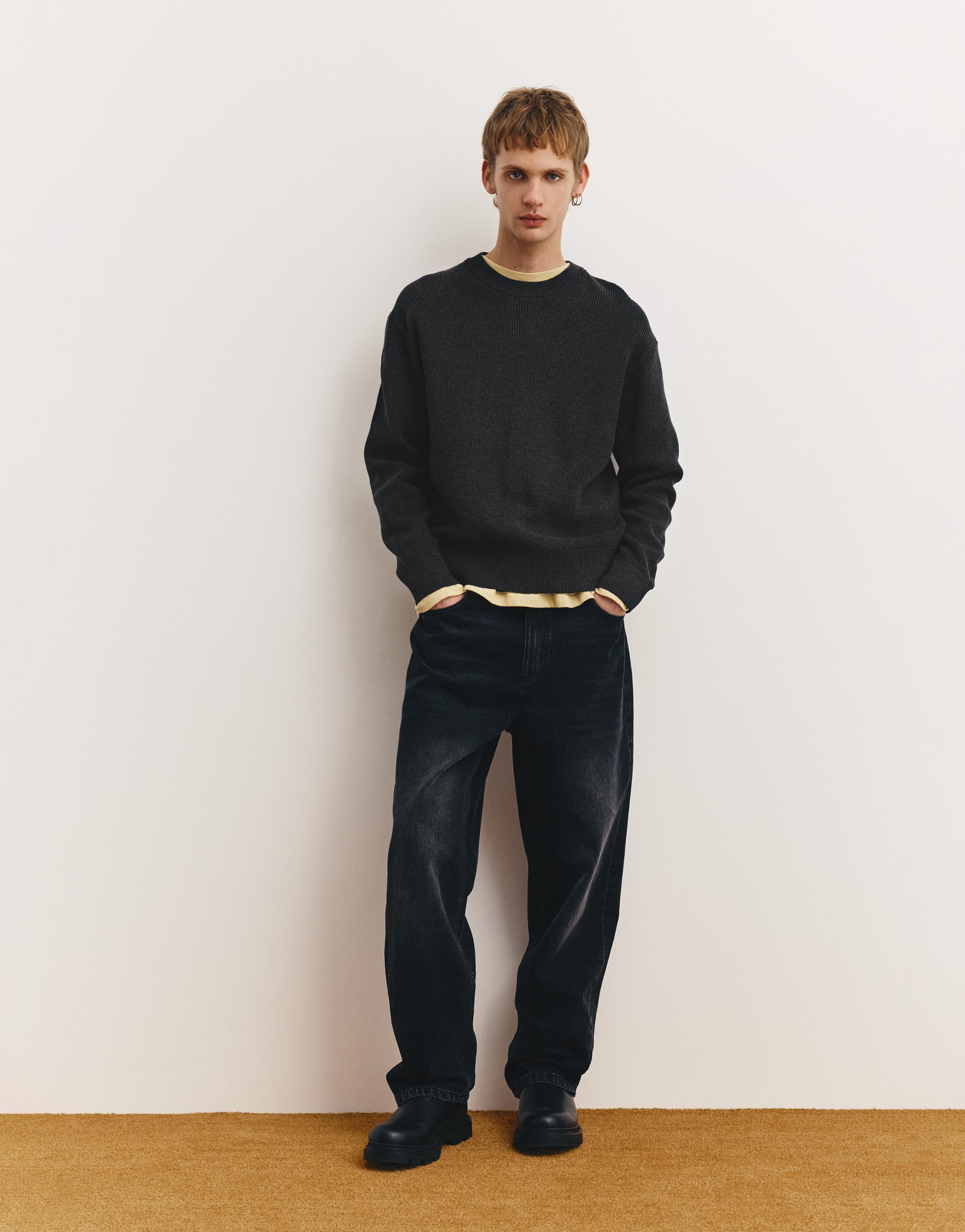 Bisiklet yaka kazak - Görsel 42