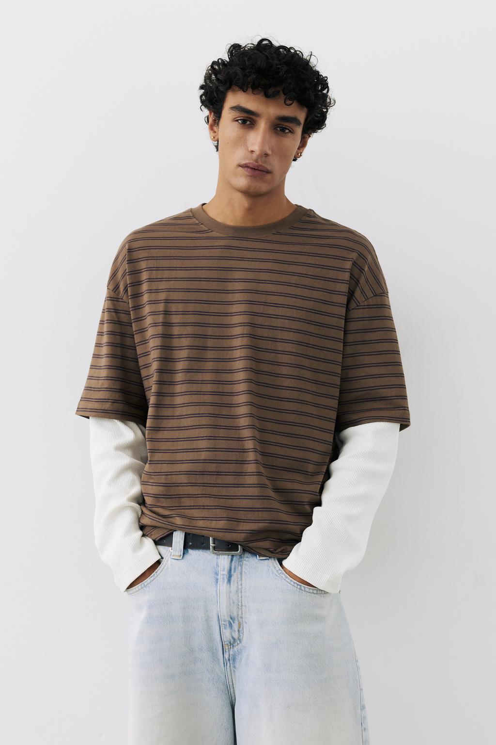 Double-layer long sleeve T-shirt