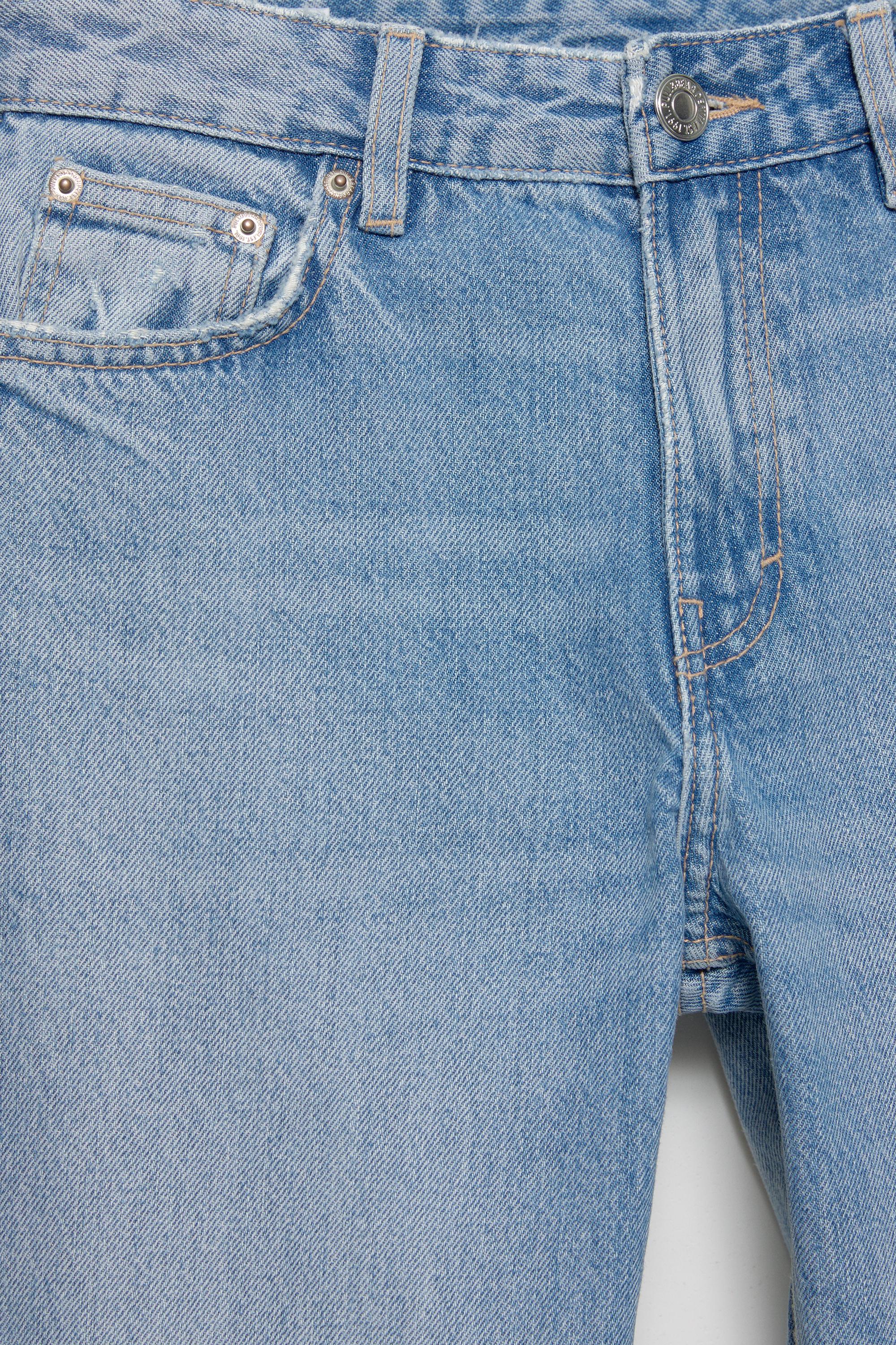Oversize baggy jeans — Medium blue