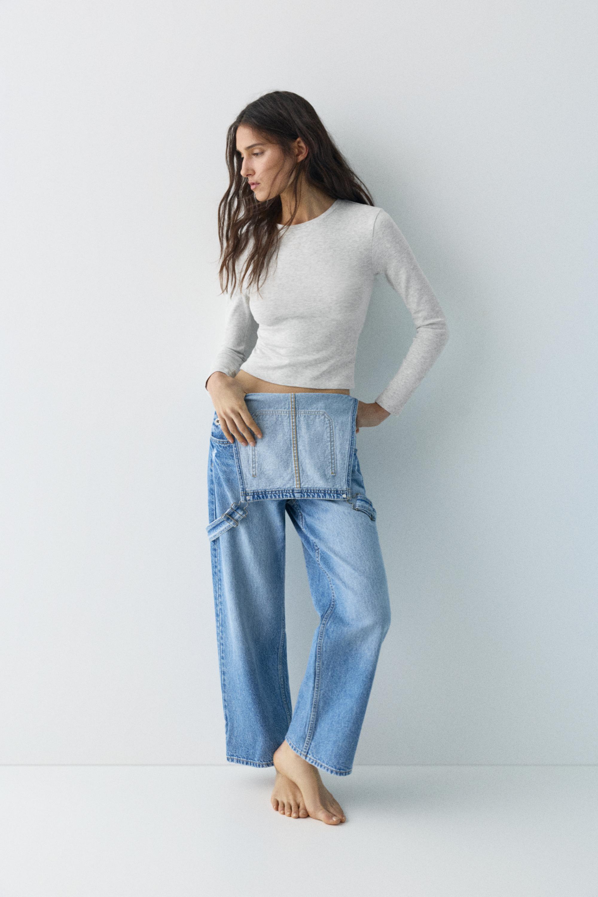 Vücuda oturan uzun kollu t-shirt - Görsel 41