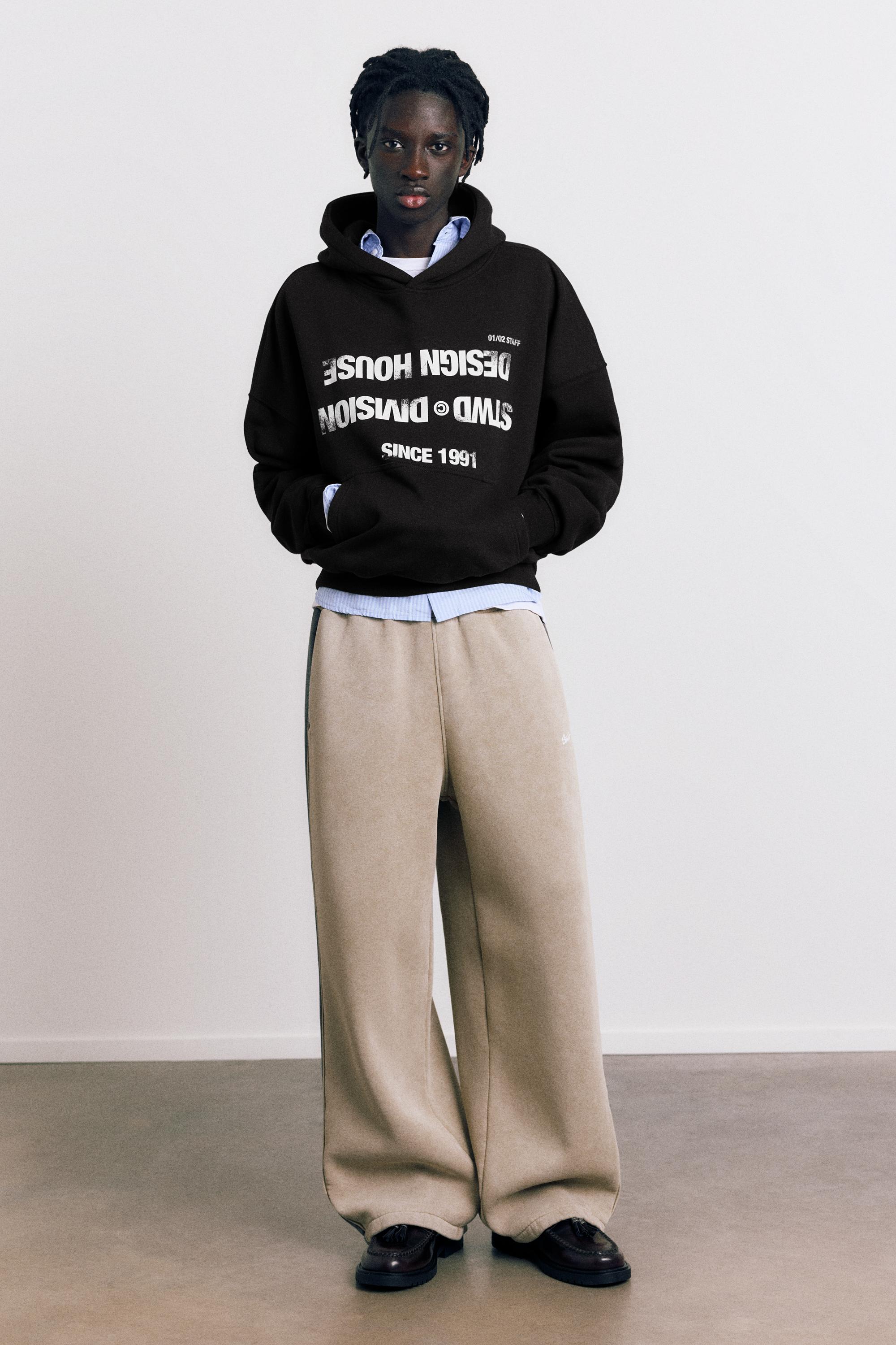 STWD Division kapüşonlu sweatshirt - Görsel 5