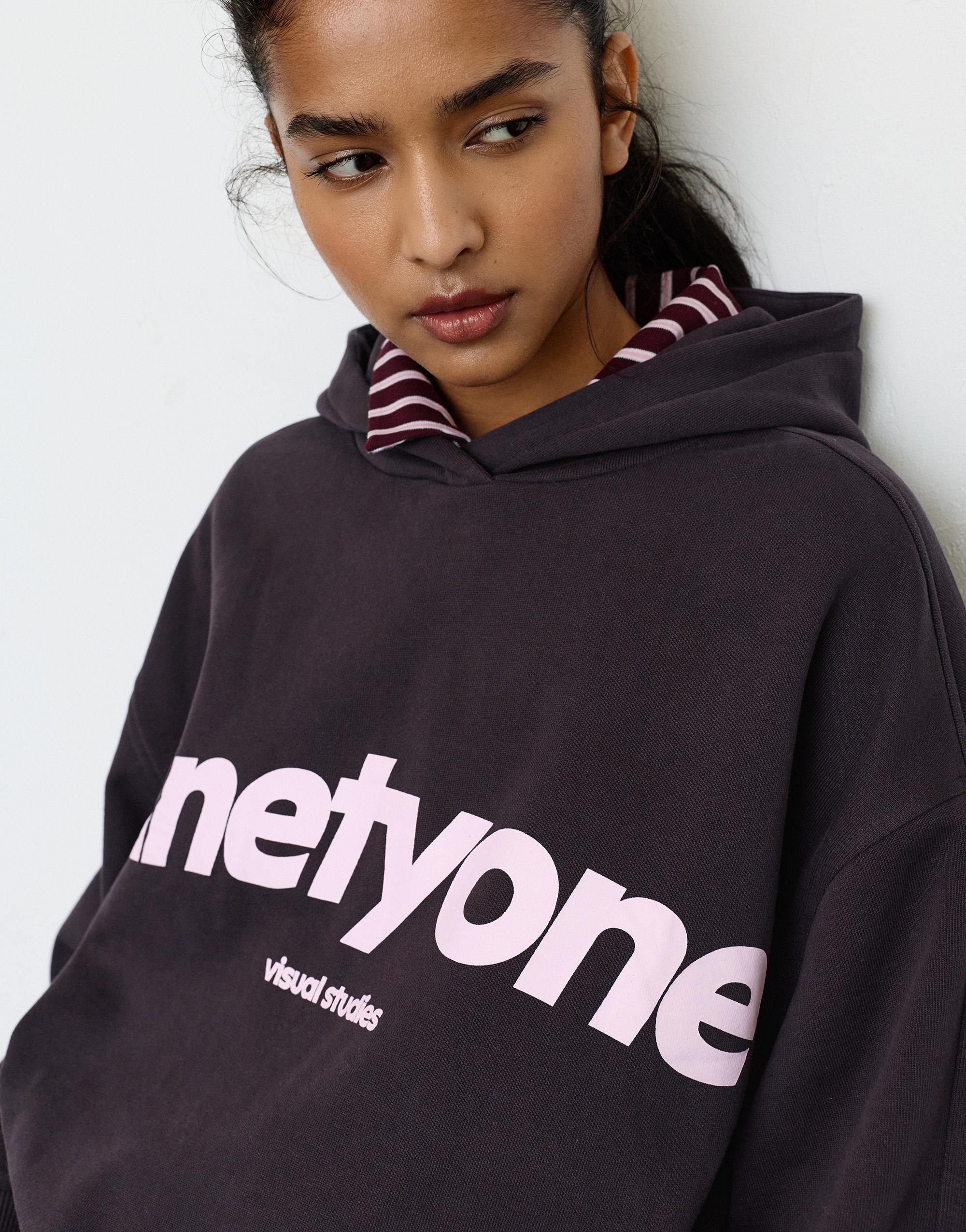 Ninetyone kapüşonlu sweatshirt - Görsel 13