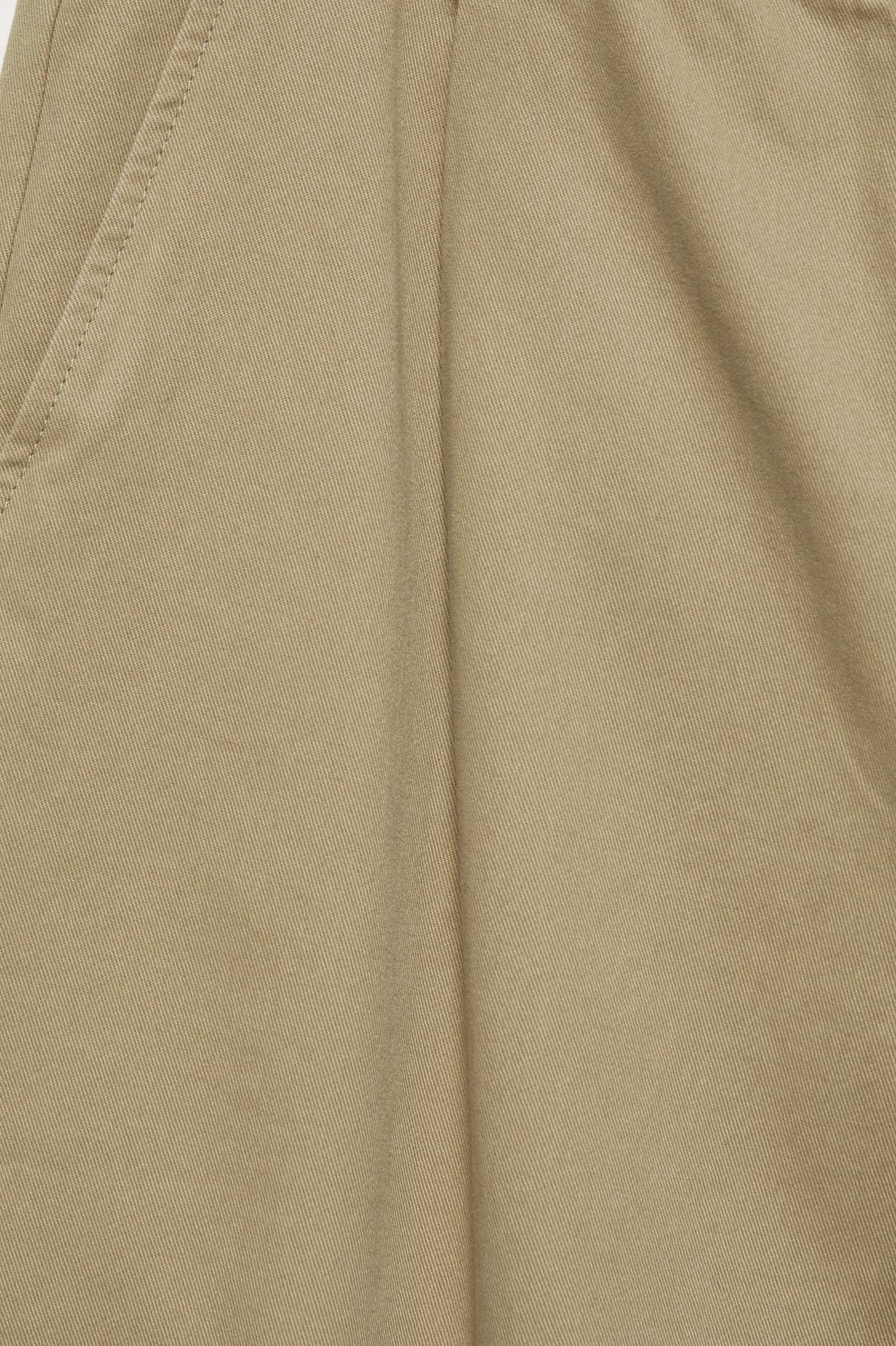 Baggy darted chinos — Beige