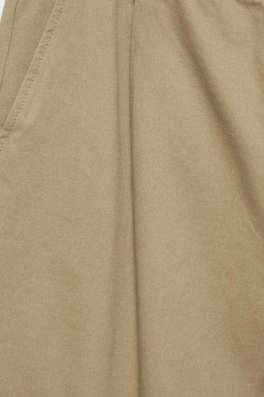 Baggy darted chinos — Beige 9