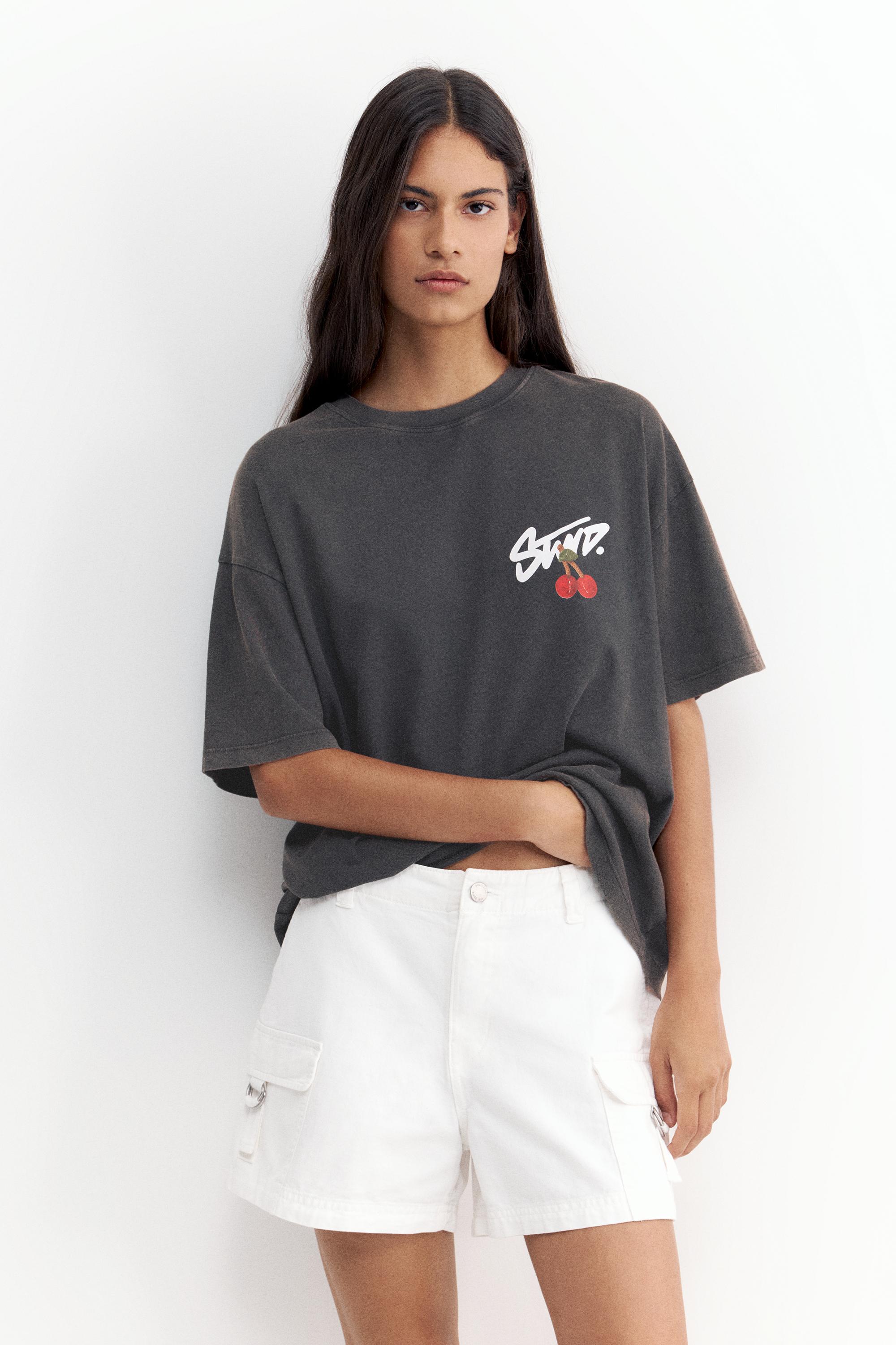 STWD graphic T-shirt — Grey