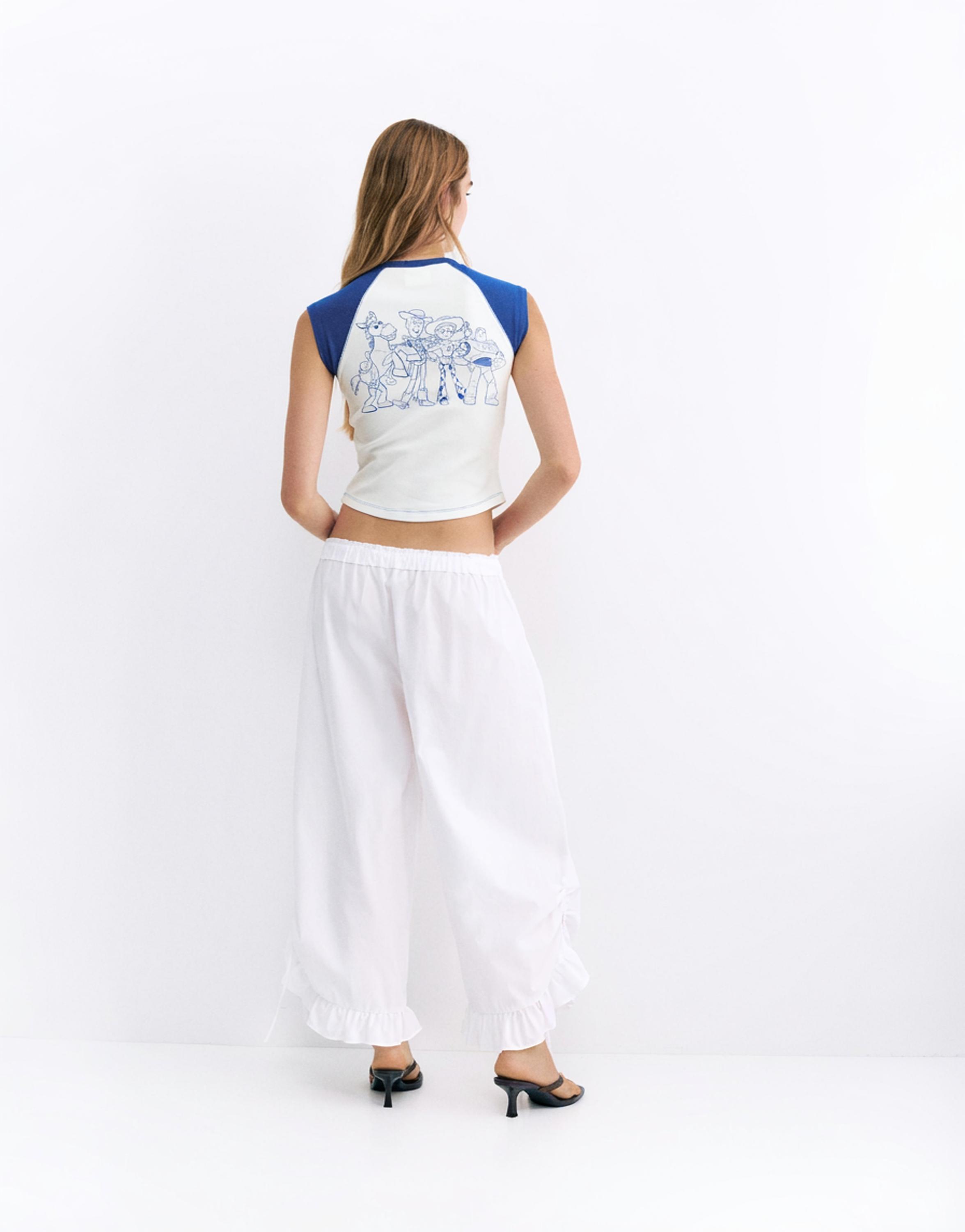 Toy Story raglan sleeve T-shirt — White
