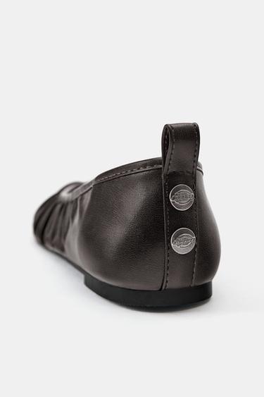 Dickies gathered ballerinas — Black 4