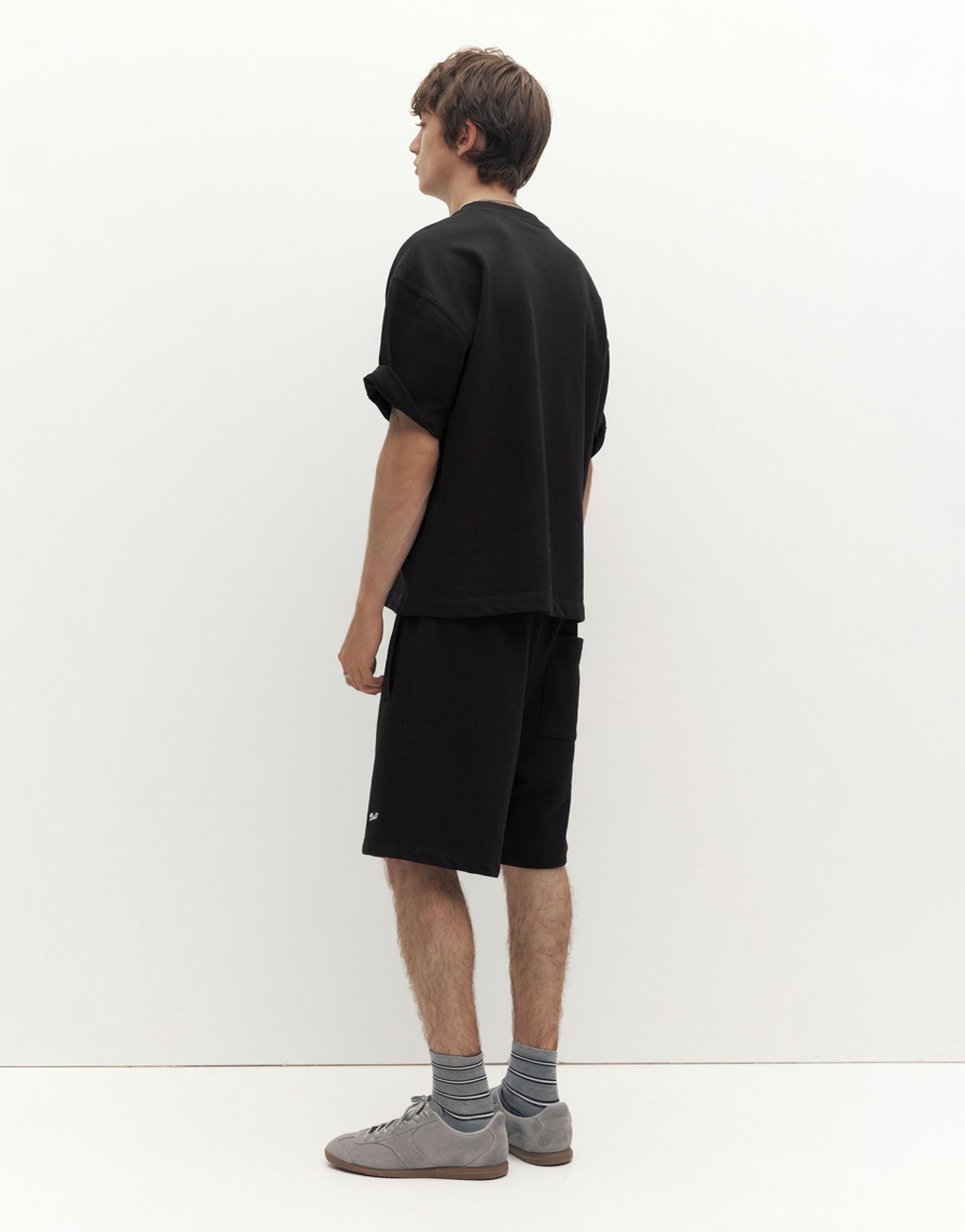 Logolu jogger bermuda şort - Görsel 57