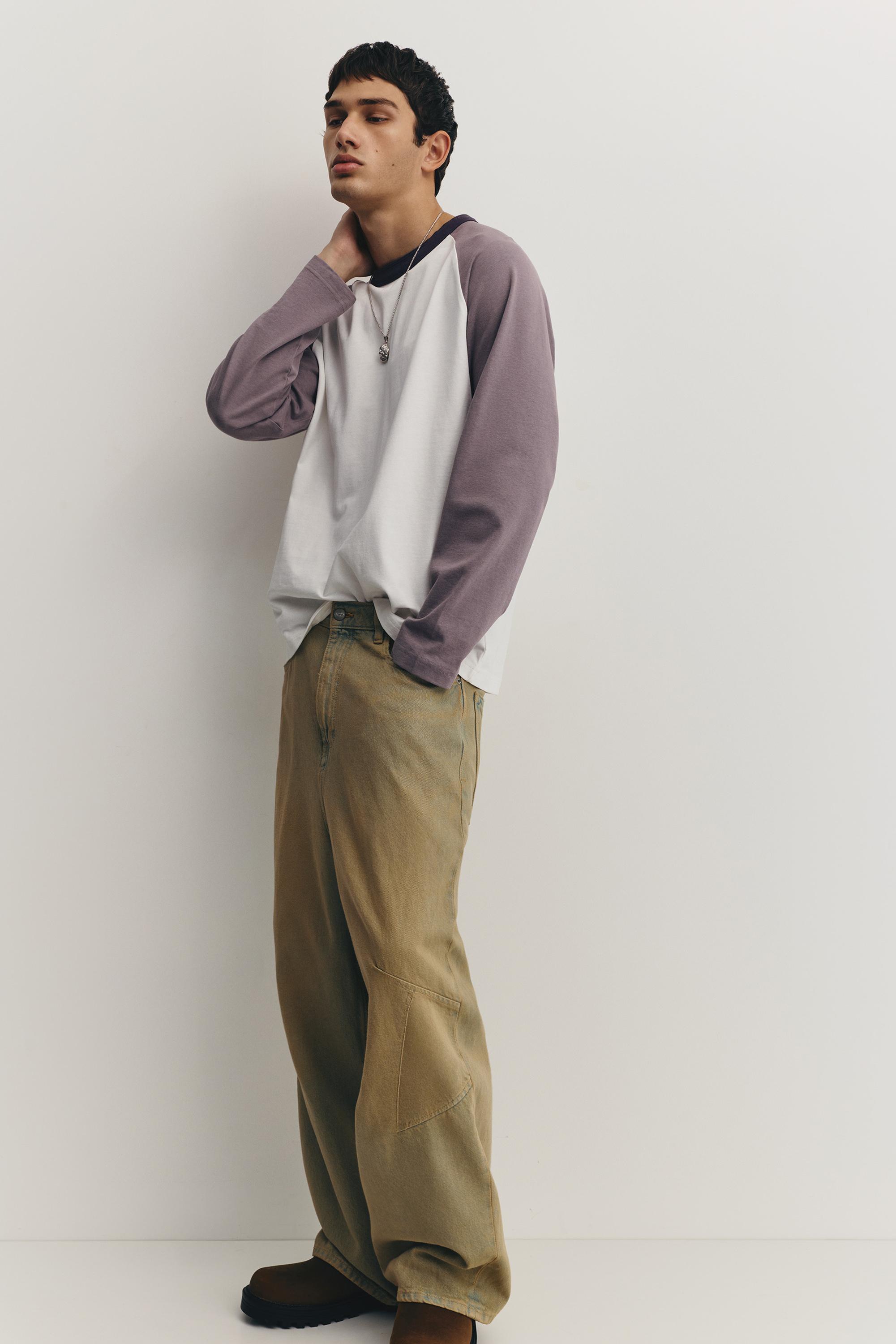 Reglan kol uzun kollu t-shirt - Görsel 33