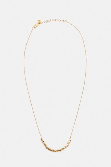 Beaded necklace — Gold 5