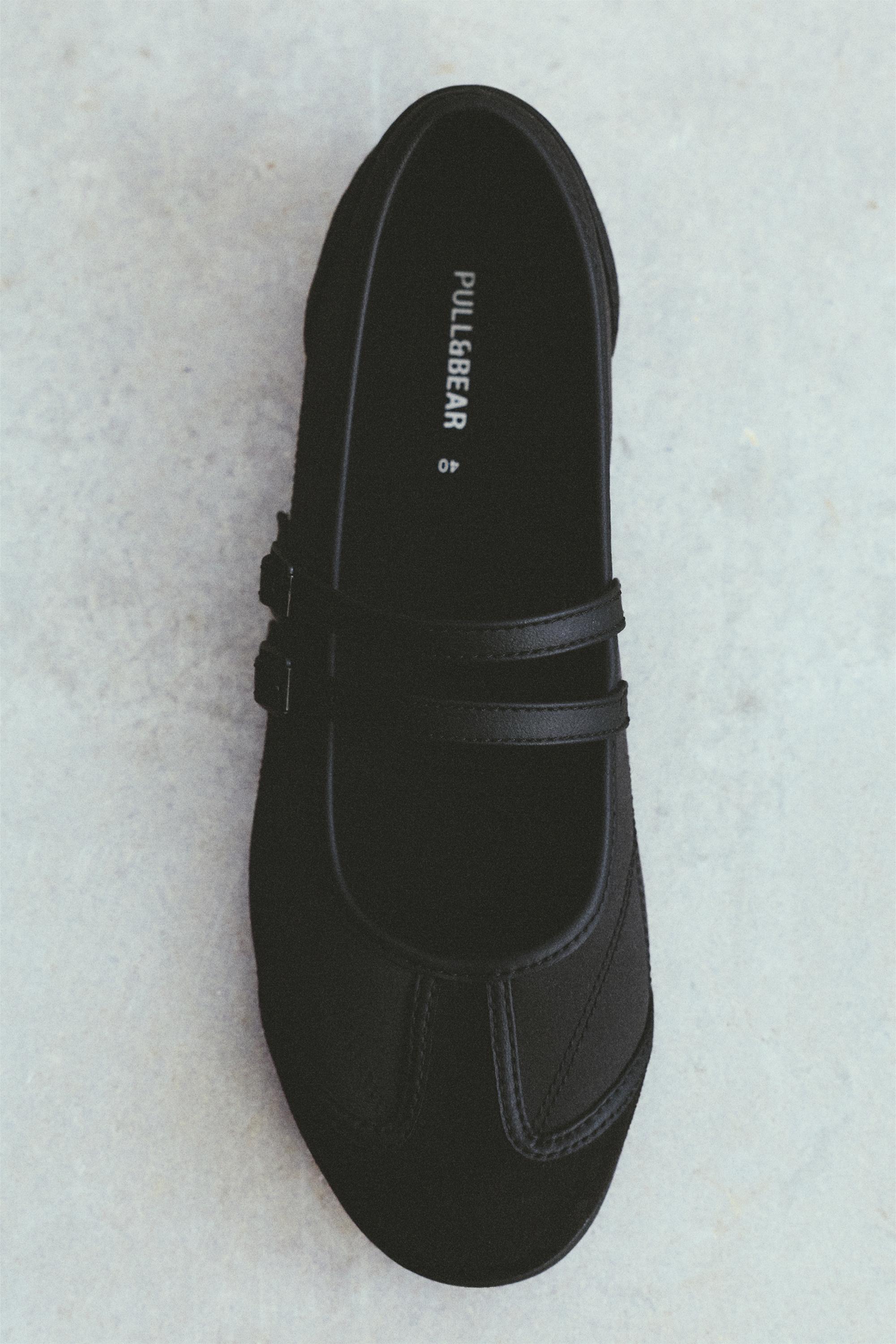 Sports ballet flats — Black