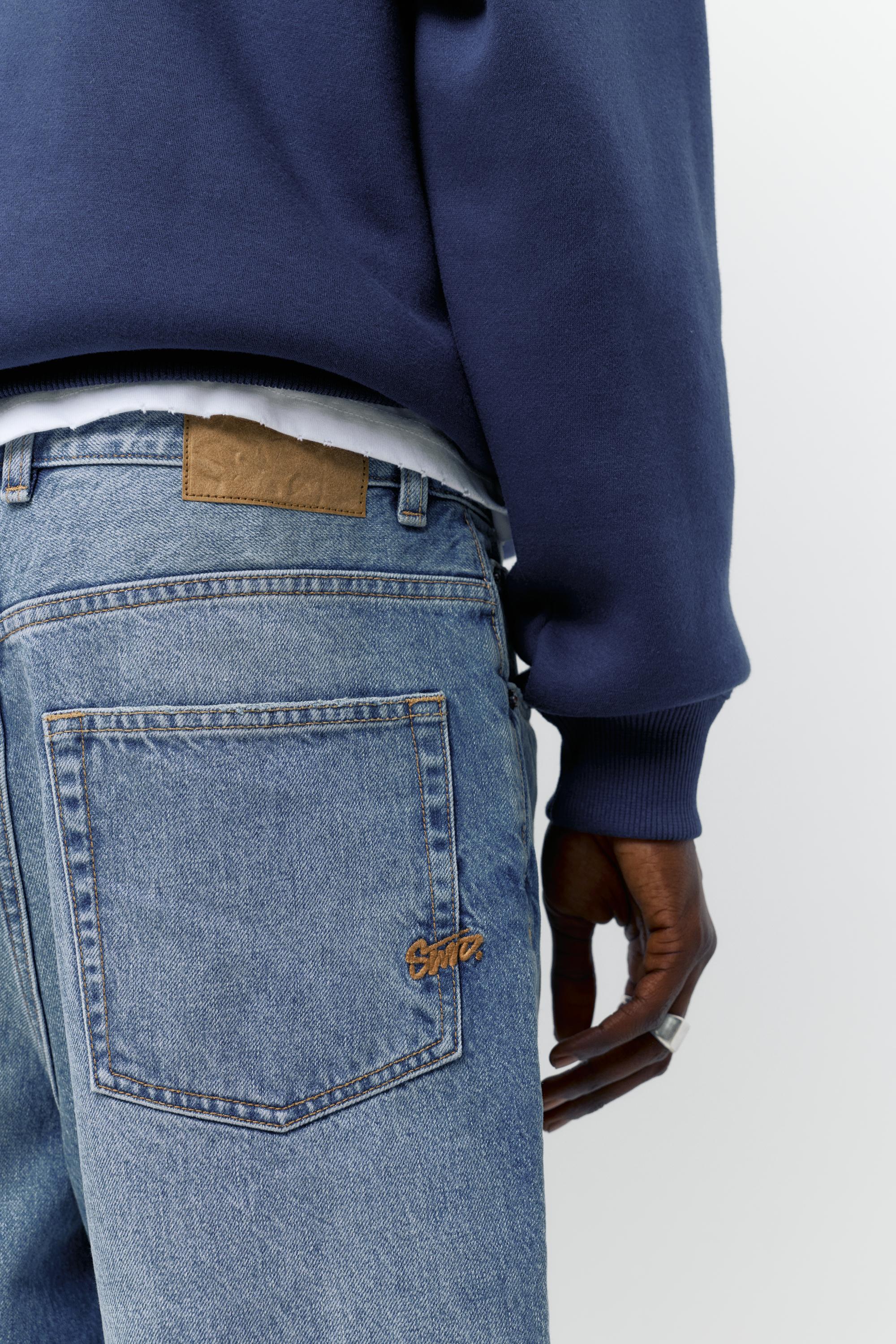 Baggy denim bermuda - Görsel 57