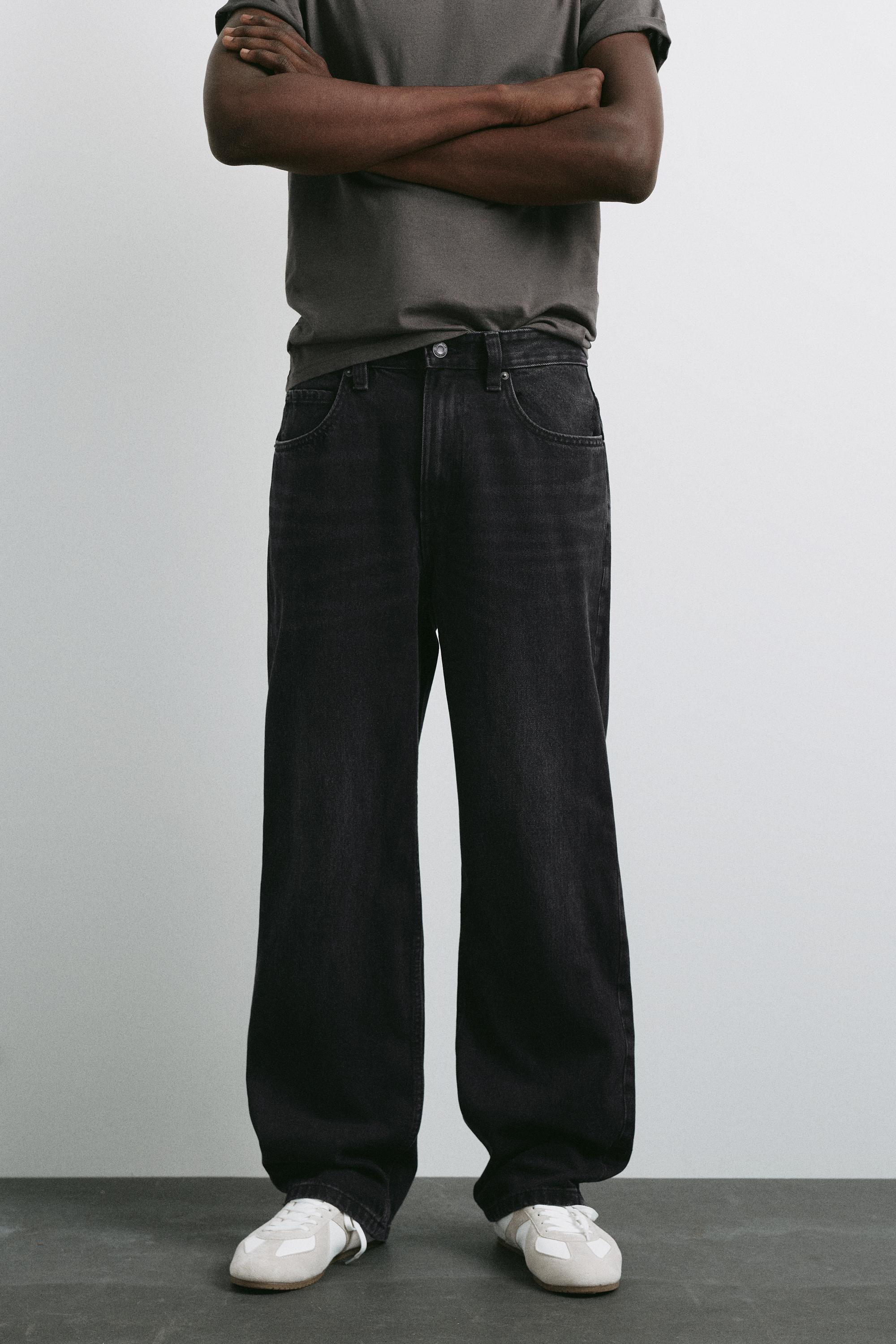 Baggy jeans — Faded black