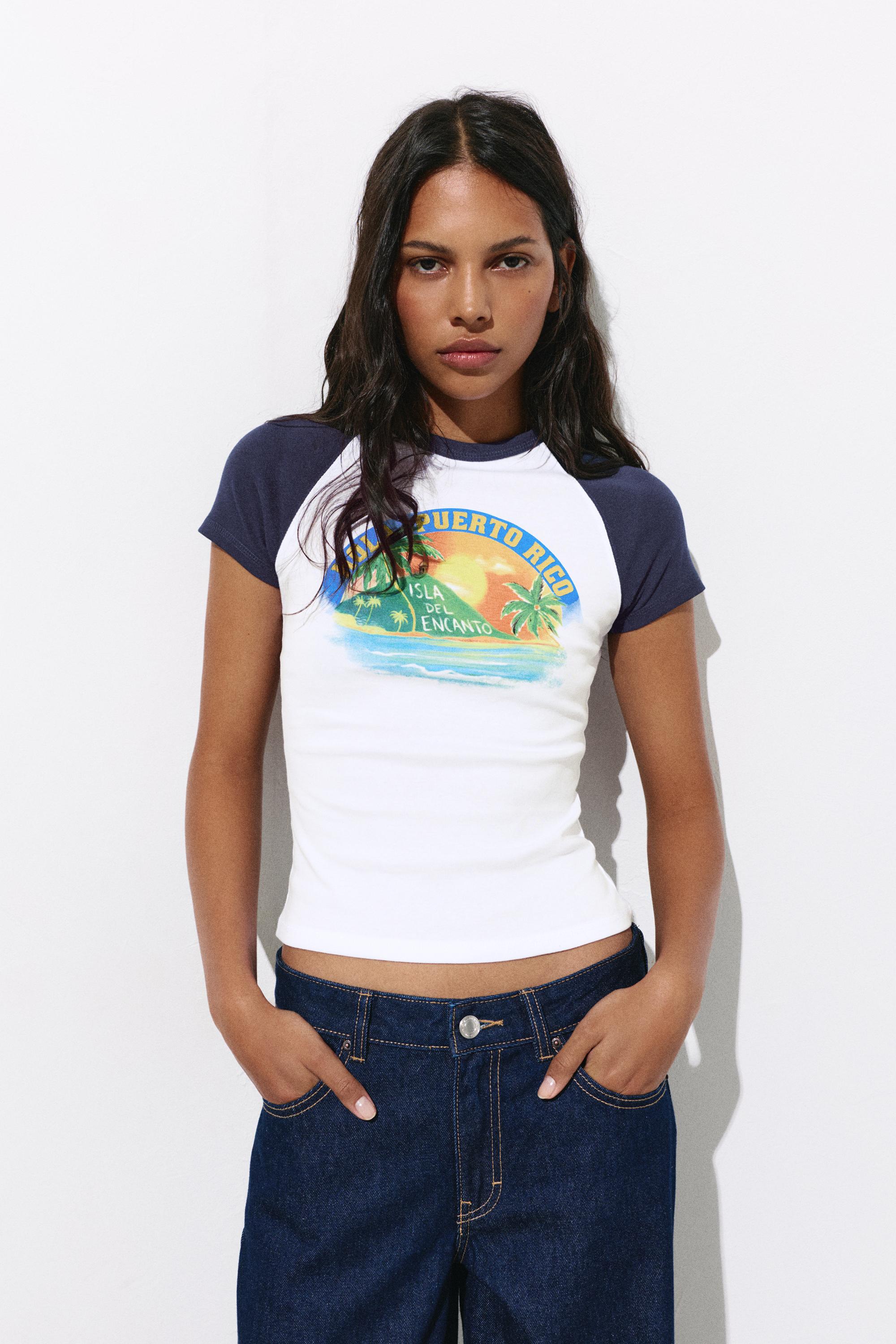 Puerto Rico graphic T-shirt — White