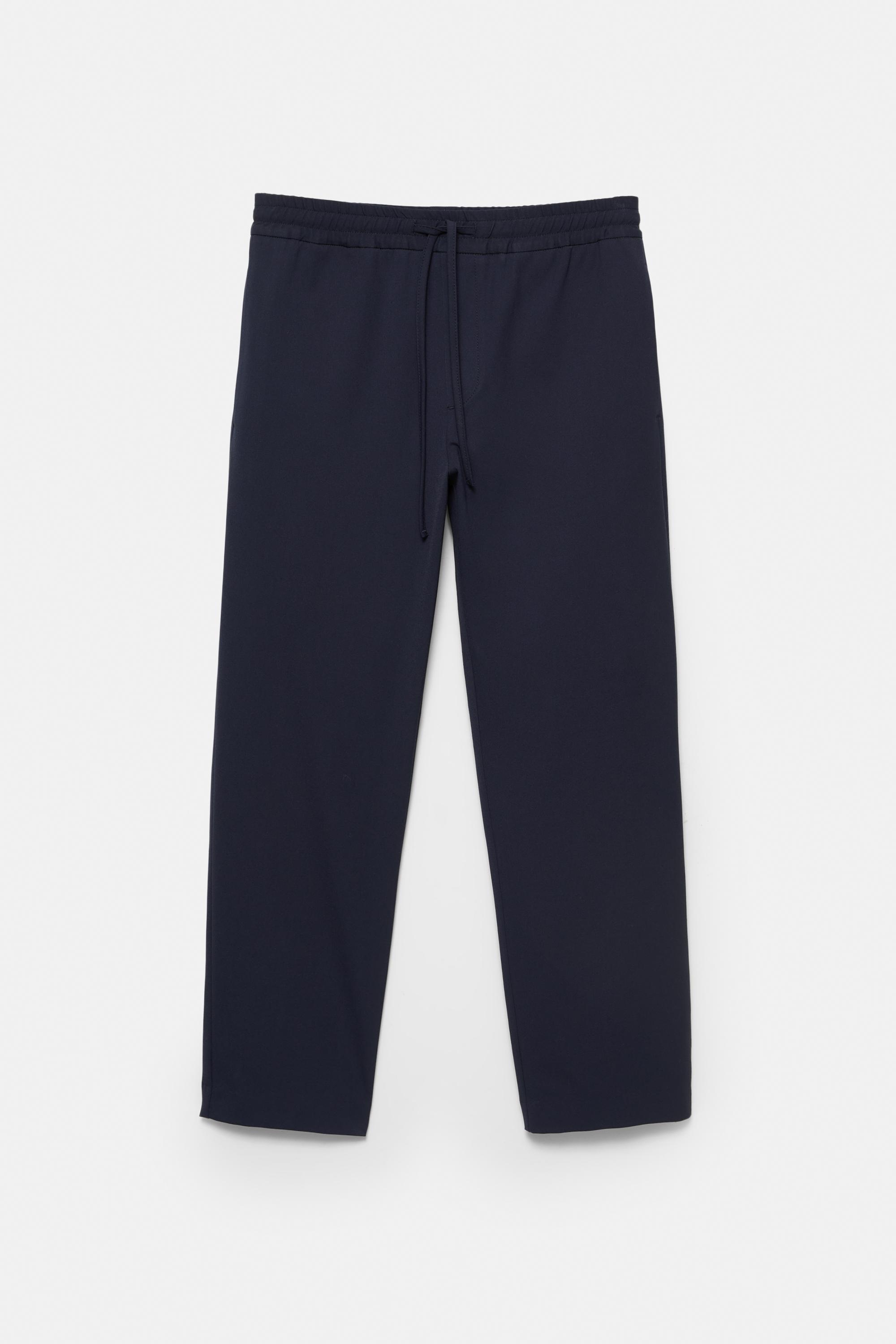 Tailored fit joggers — Navy
