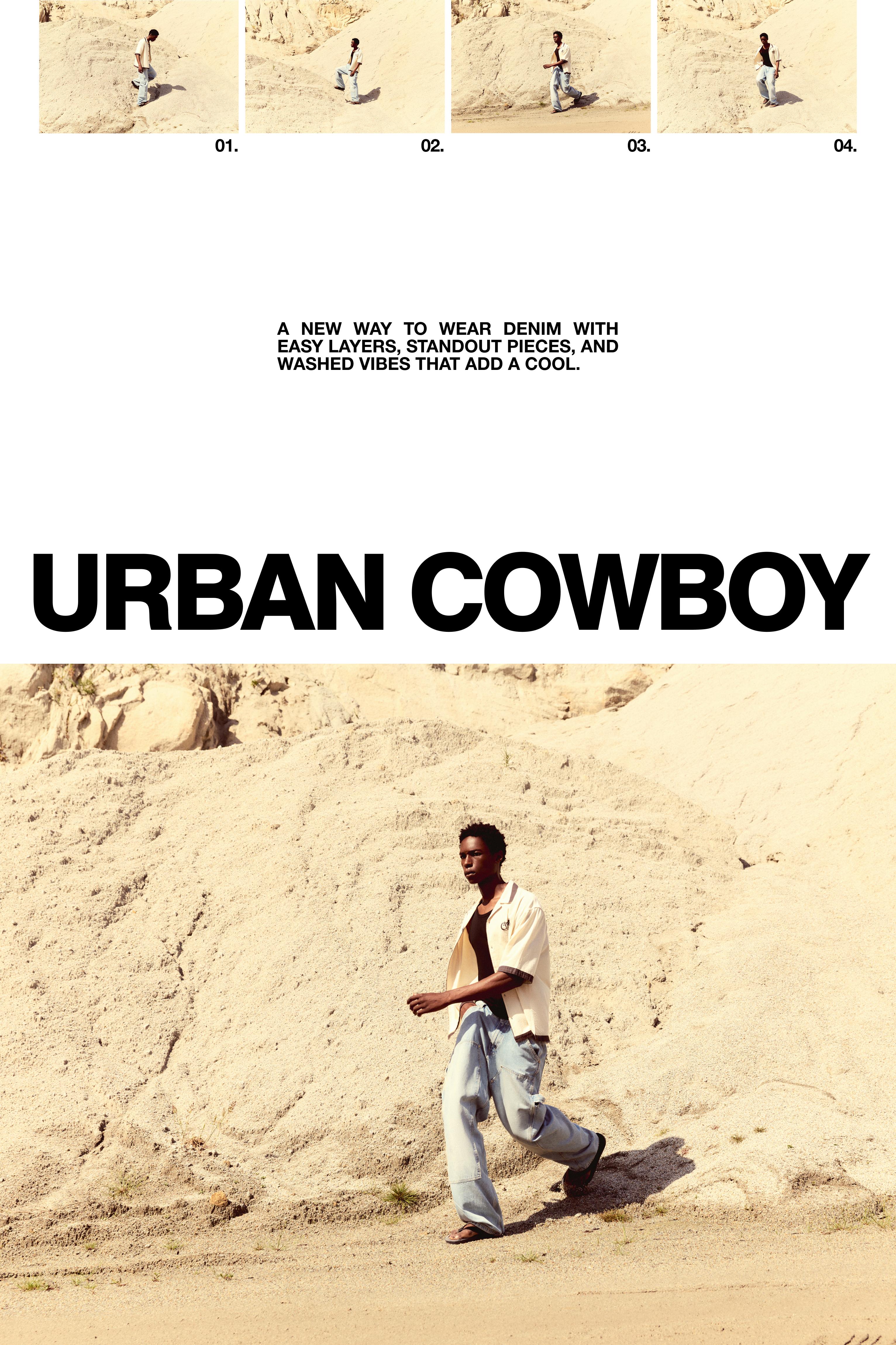 Cowboy Code short sleeve shirt — Off white
