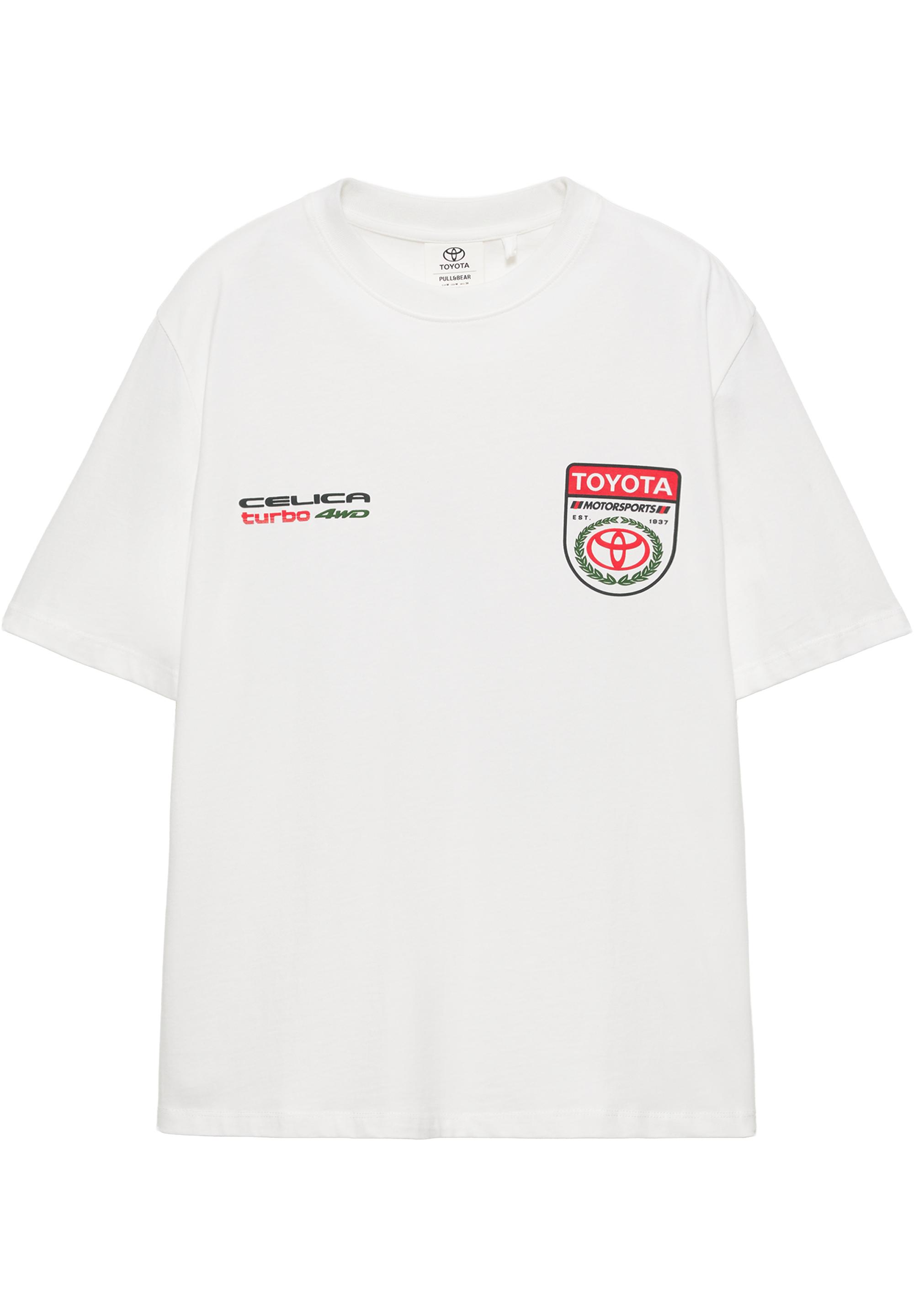 Regular fit Toyota T-shirt — Off white
