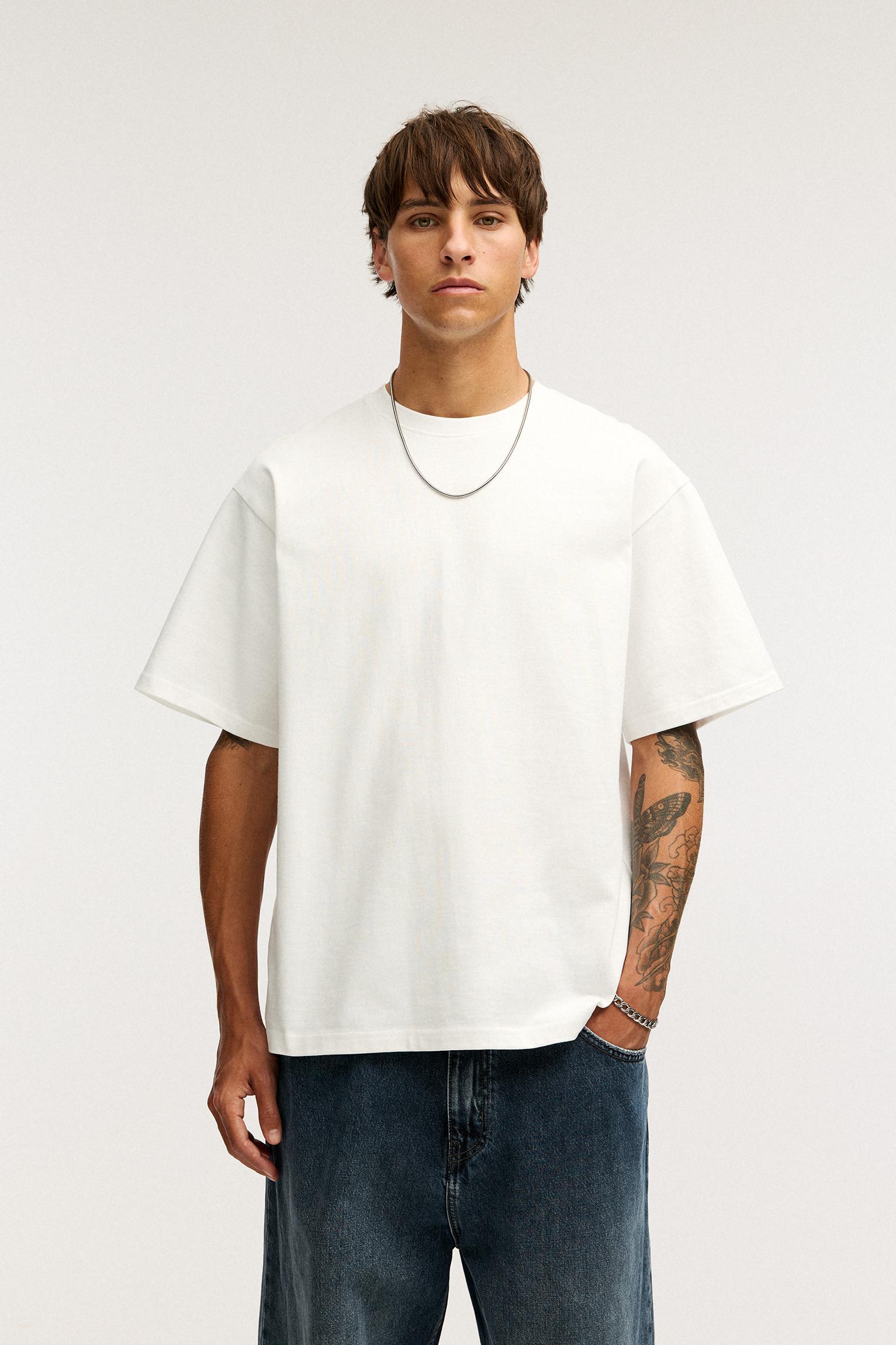 Heavy weight T-shirt — White