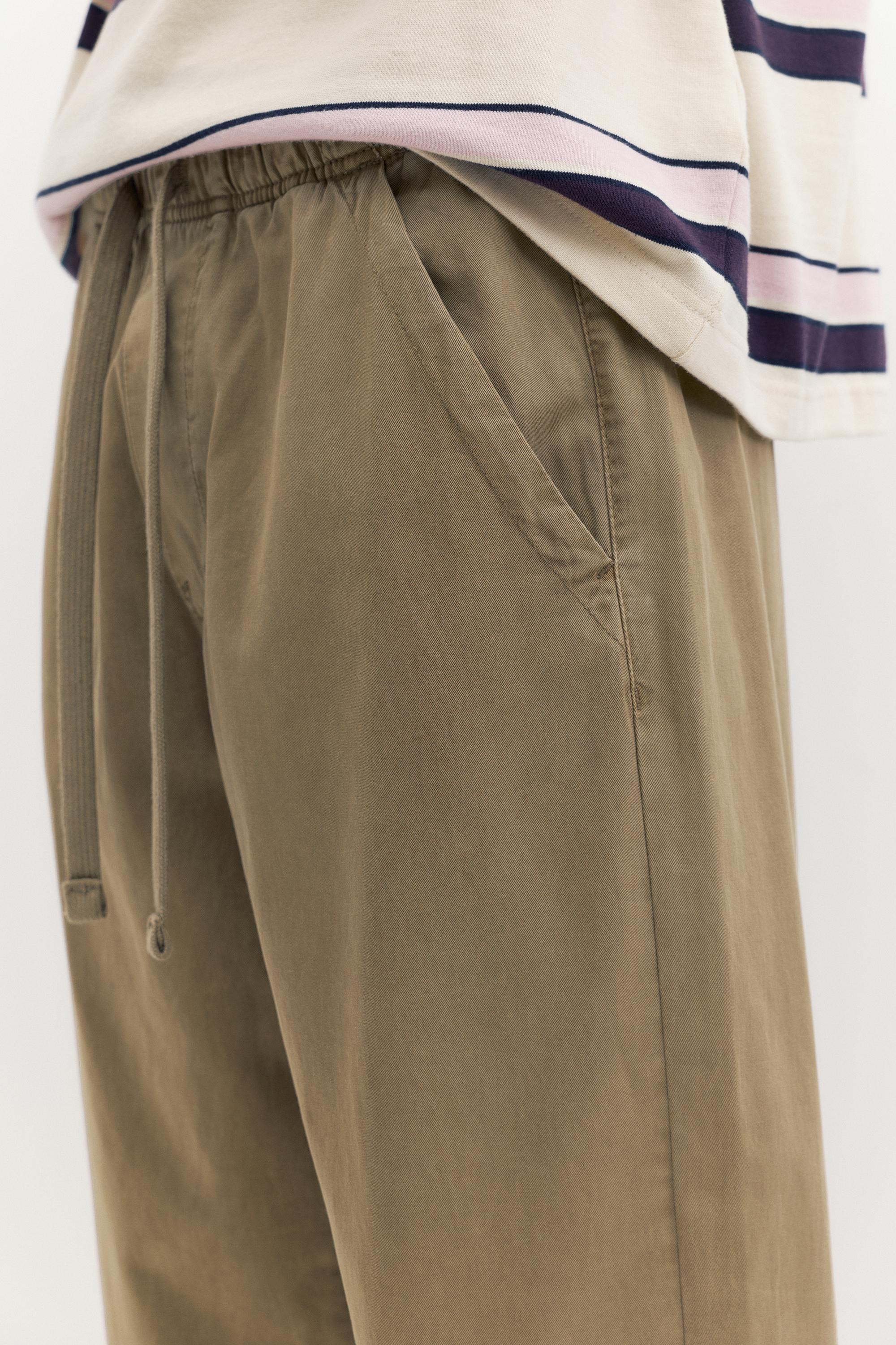 Baggy jogger pants — Brown