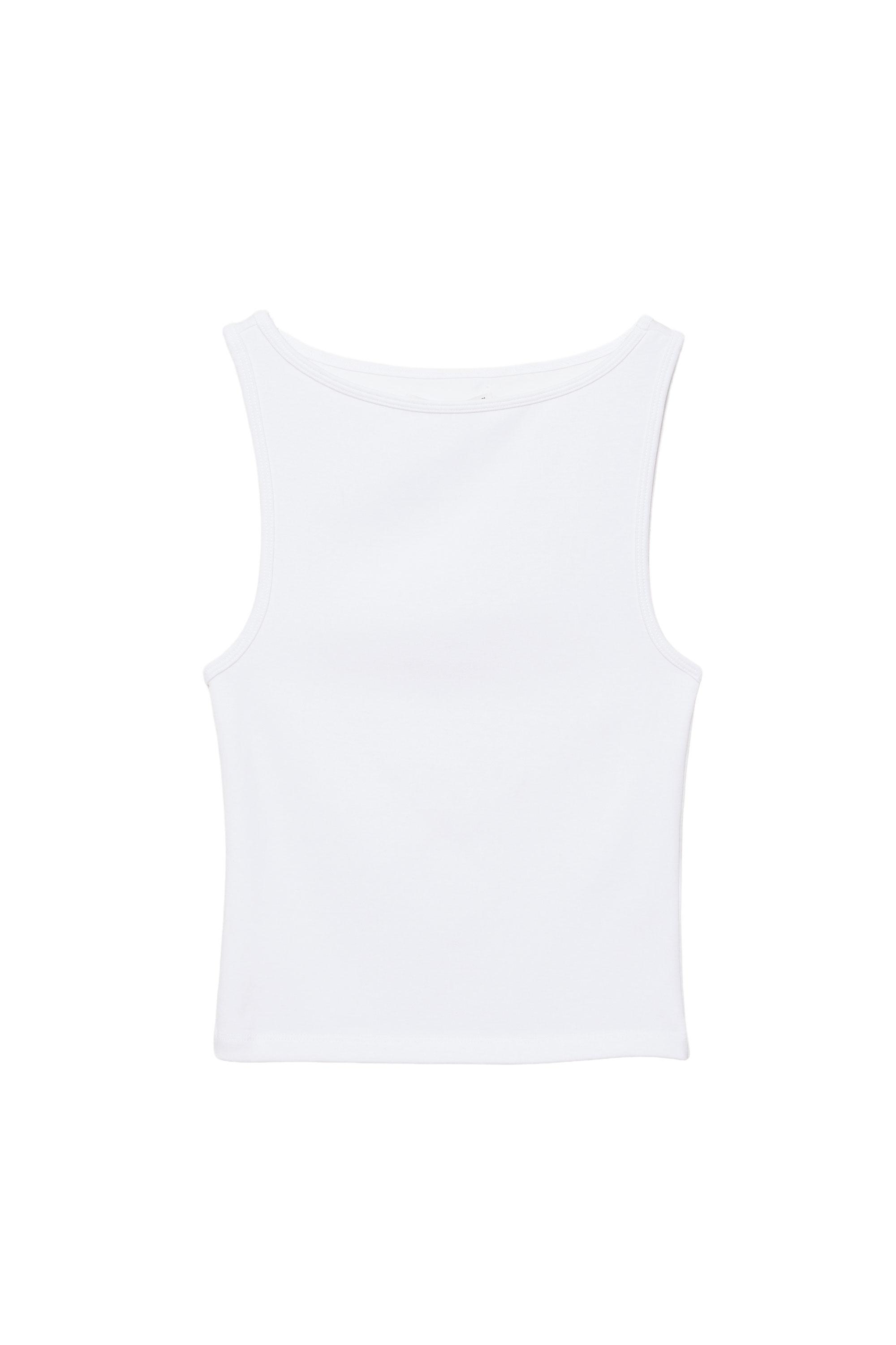 Tank top cuello barco