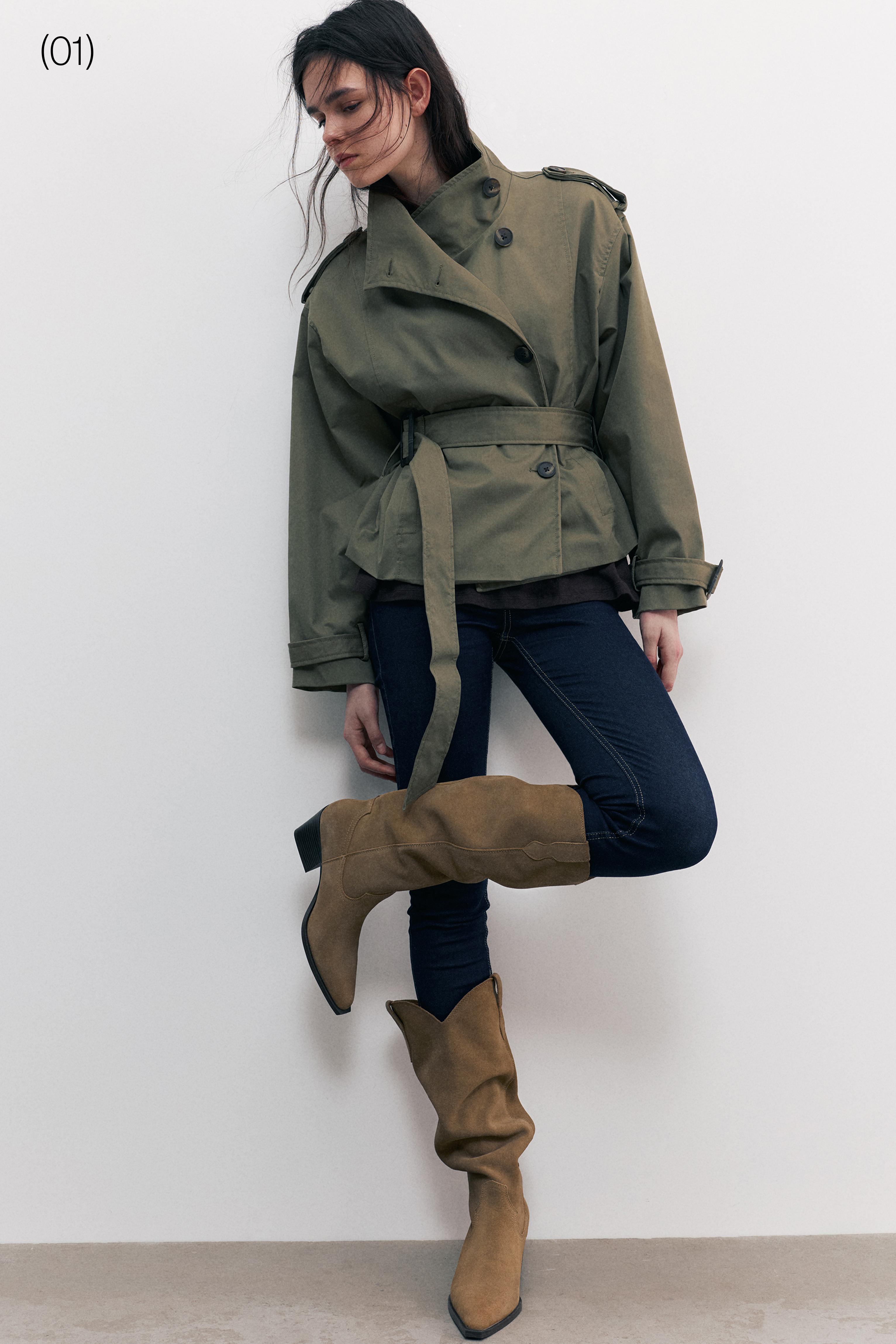 cowboy leather boots — Sand