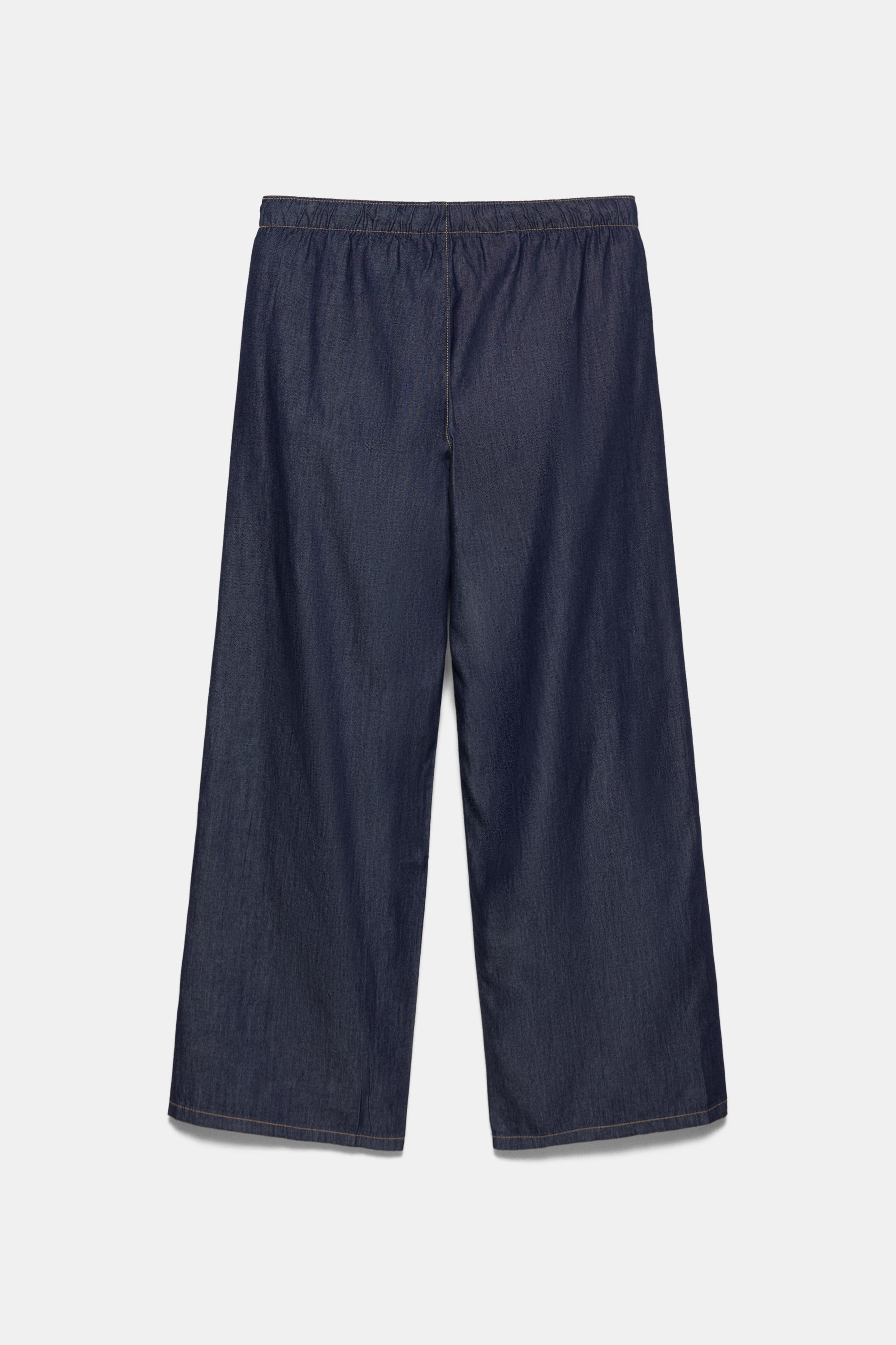 Low-rise jogger jeans — Navy