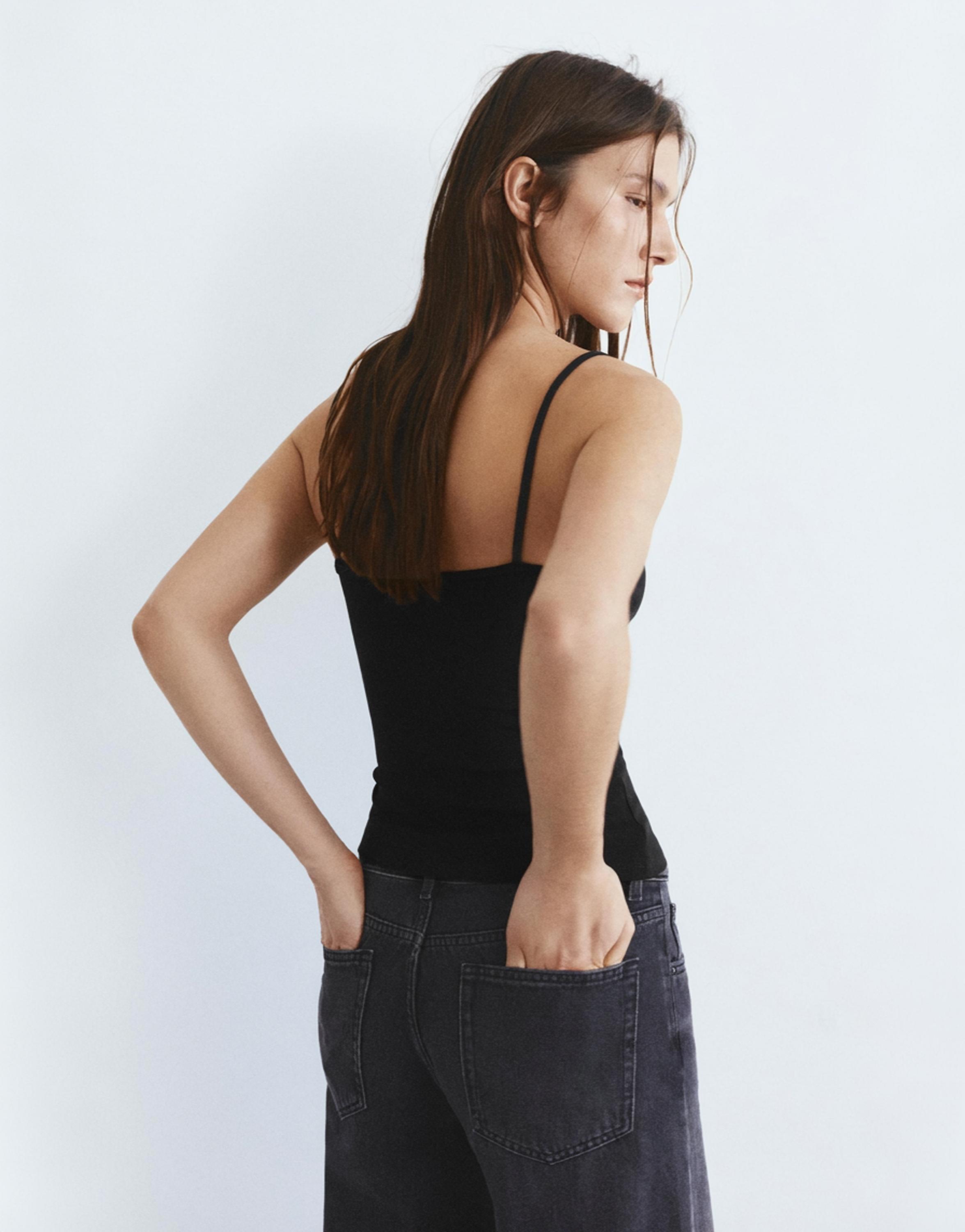 İnce askılı tişört - Görsel 22