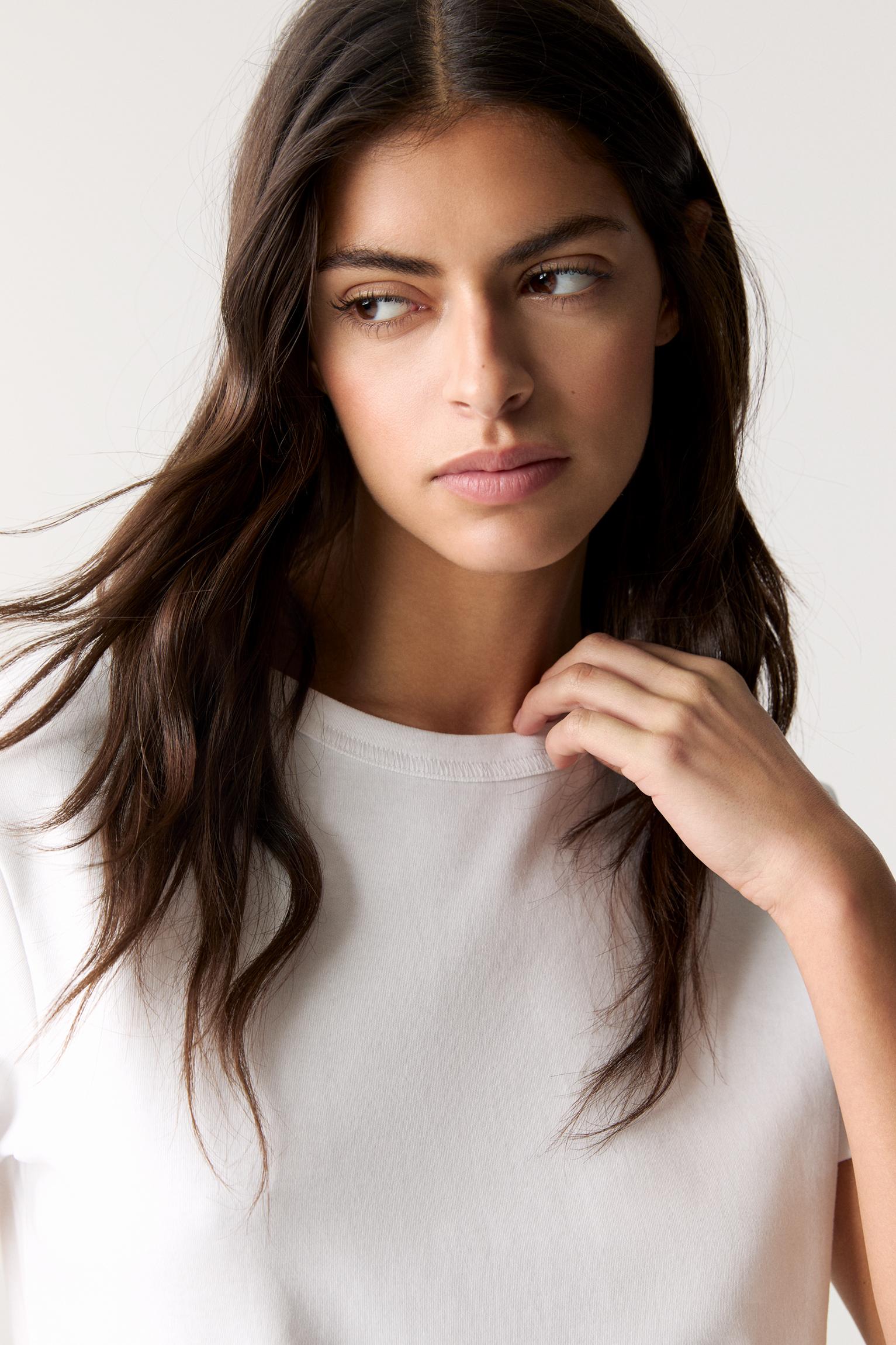 Basic short sleeve T-shirt — White