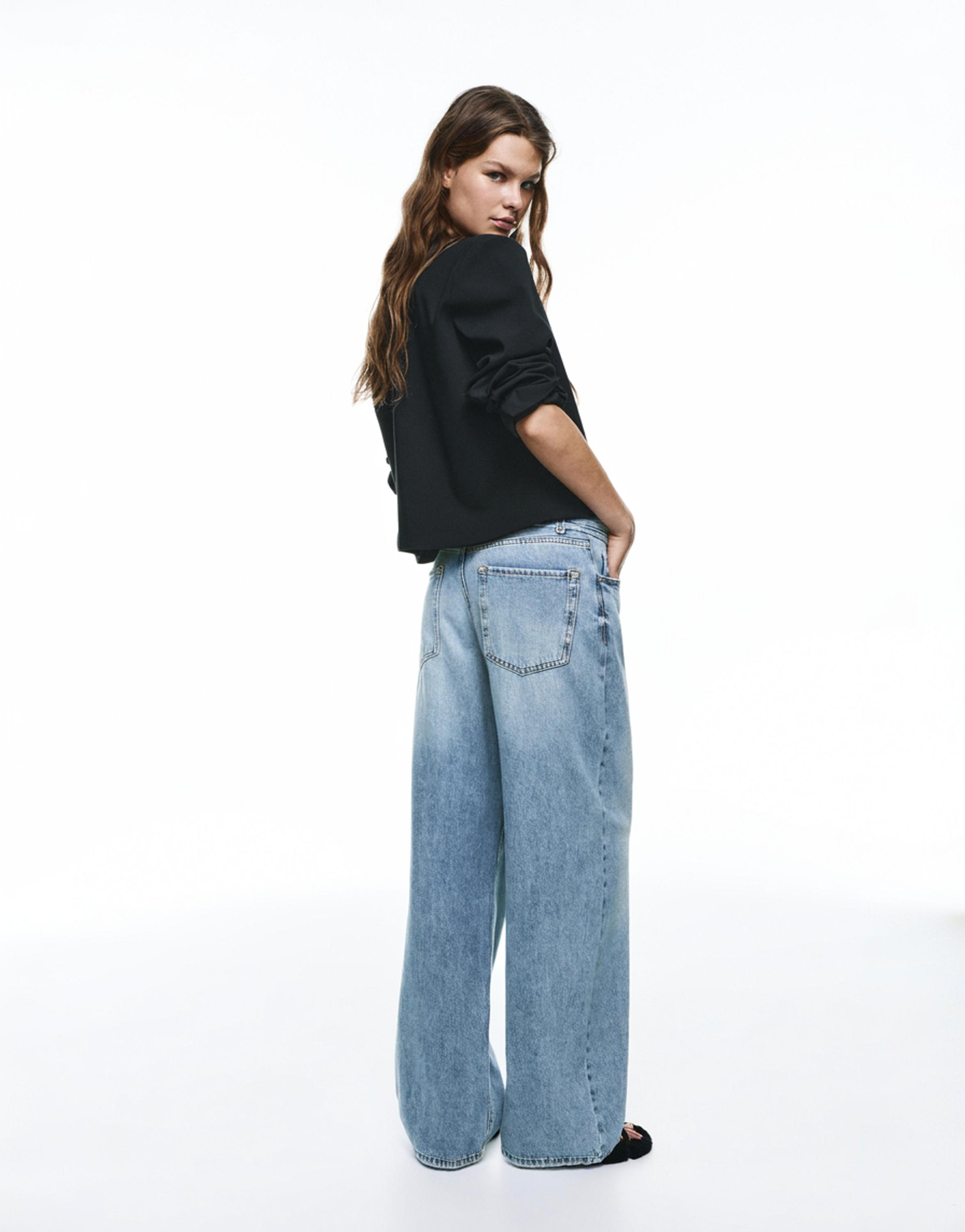 Bağcıklı baggy jean - Görsel 132