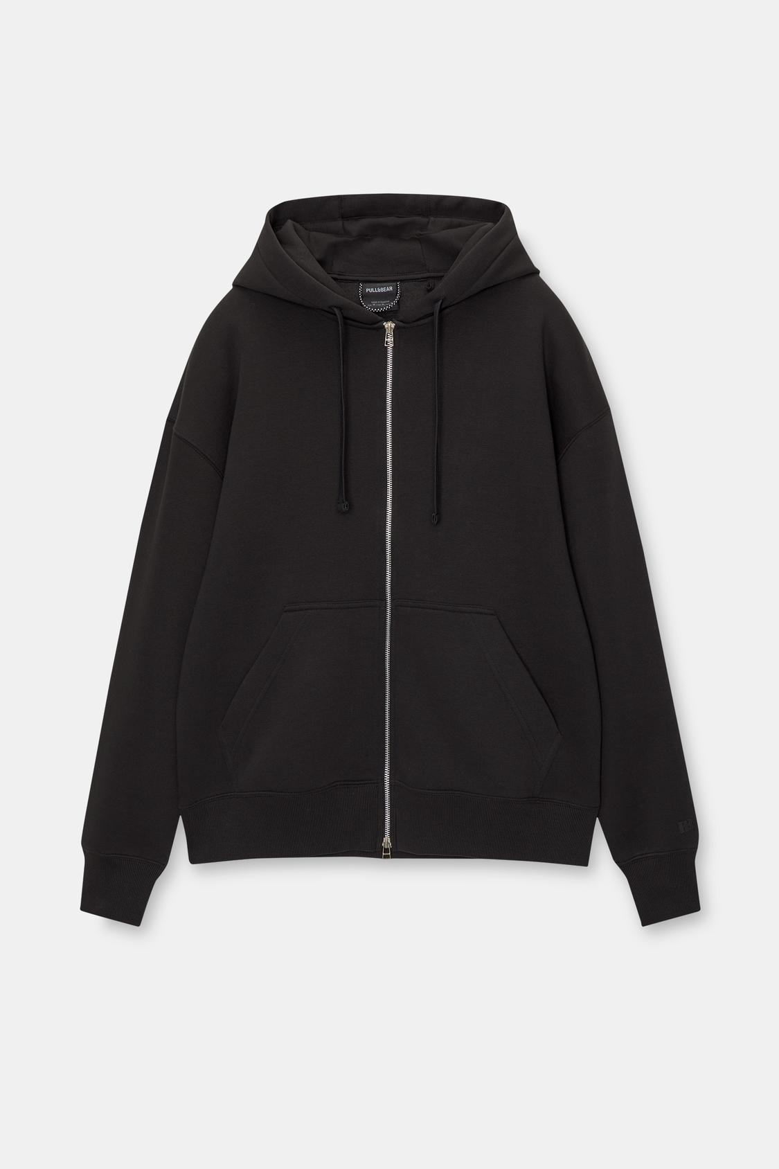 Sudaderas Pull Pull And Bear Rebajas Hombre Sudadera Con Cordón