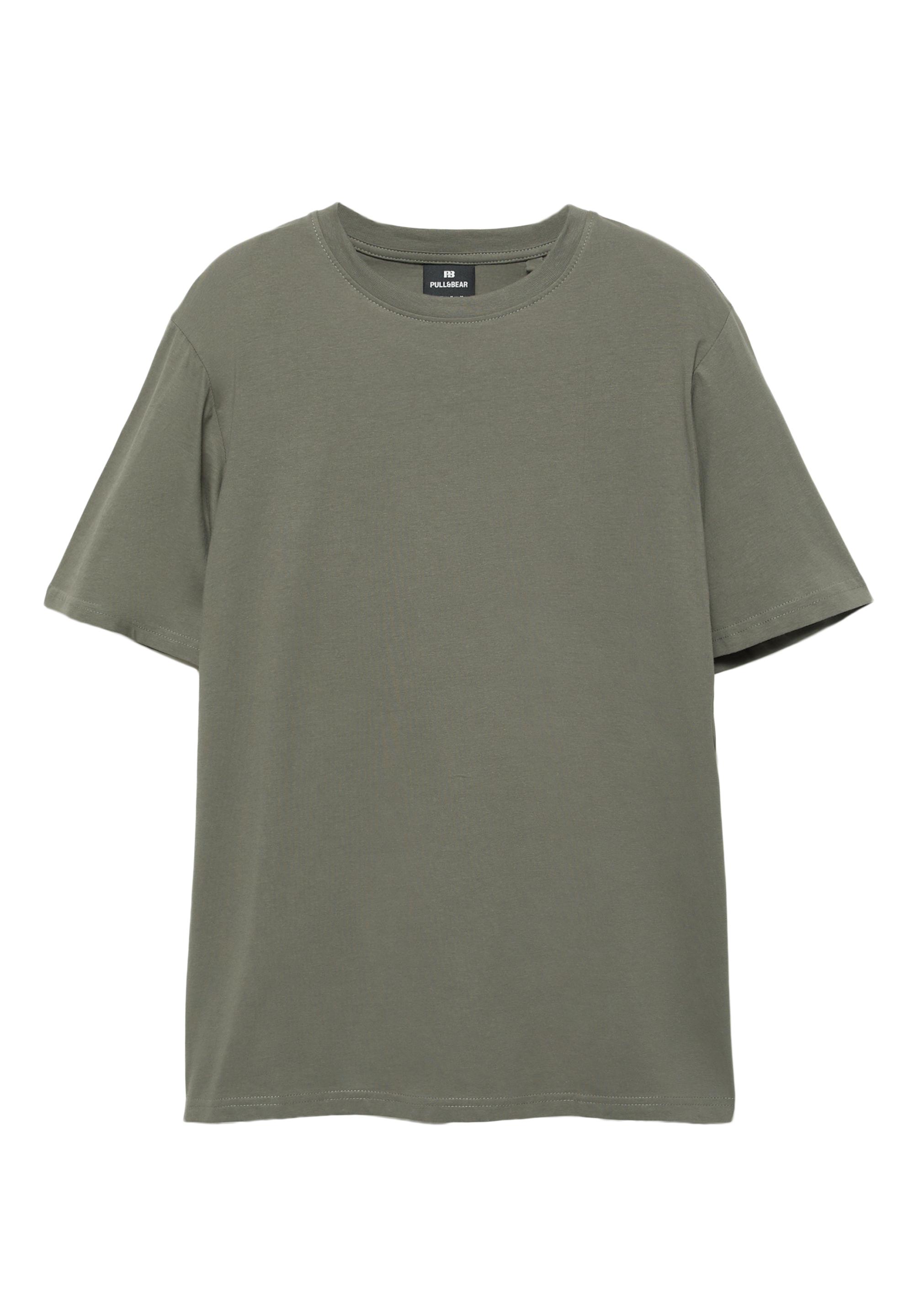 Basic kısa kollu pamuklu tişört - Görsel 67