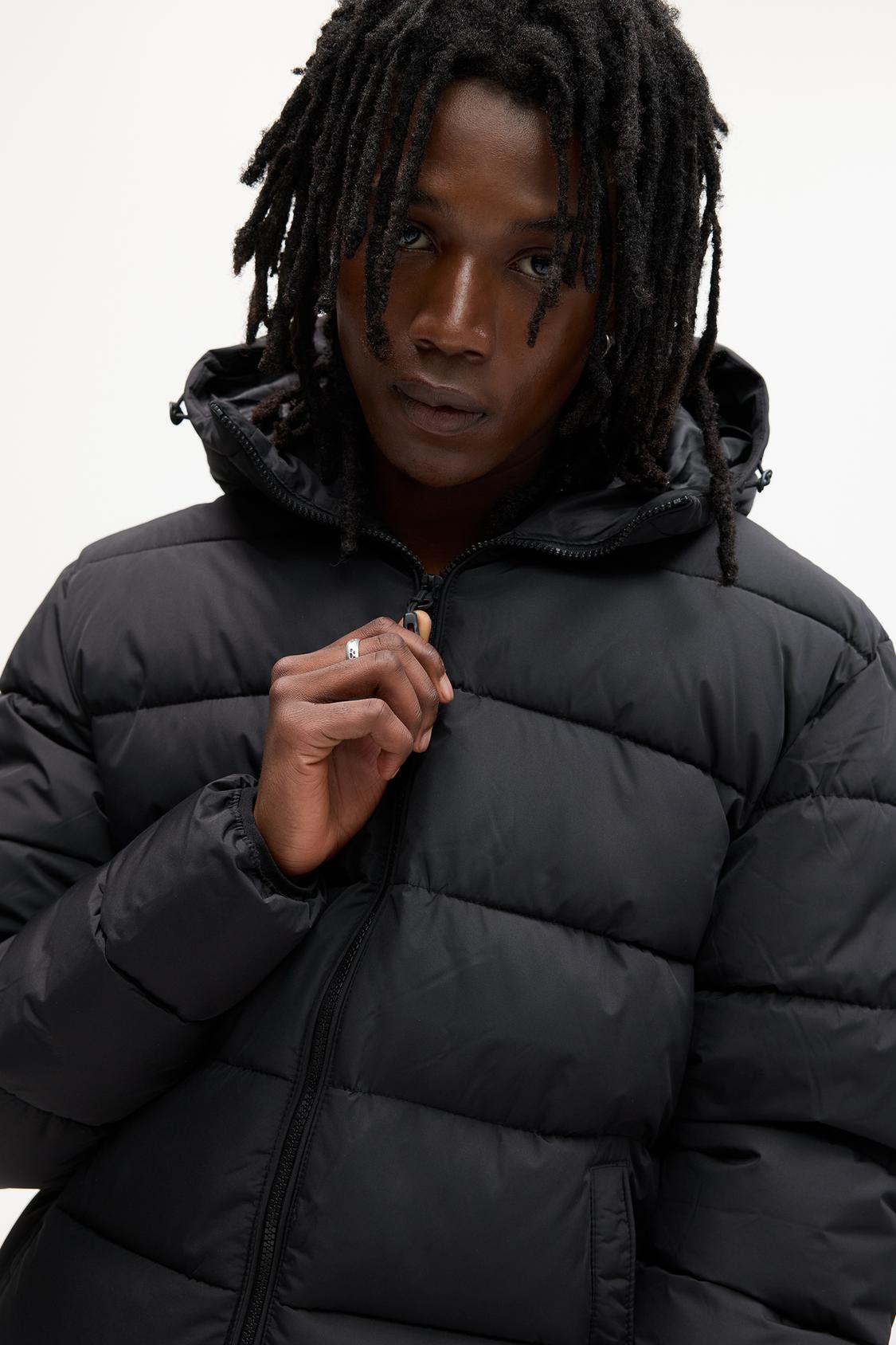 Chamarra Acolchada Chamarra De Piel Pull And Bear Precio Puffer