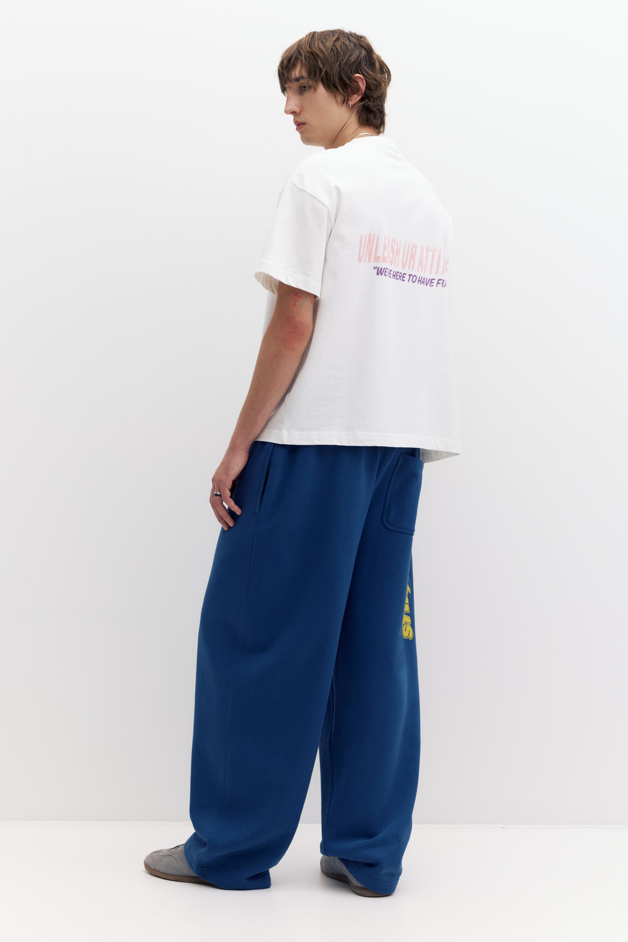 STWD yıldız baskılı t-shirt - Görsel 8