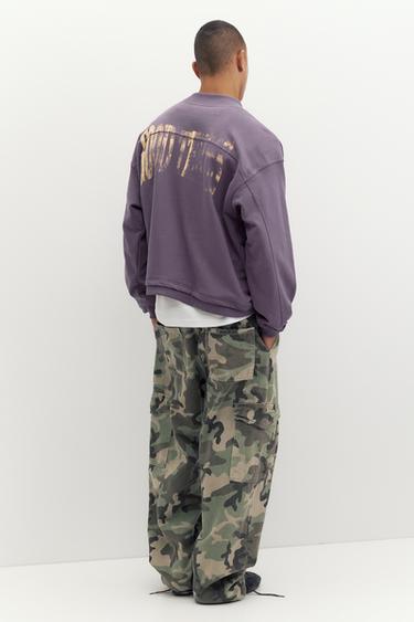 STWD round neck sweatshirt — Mauve 6