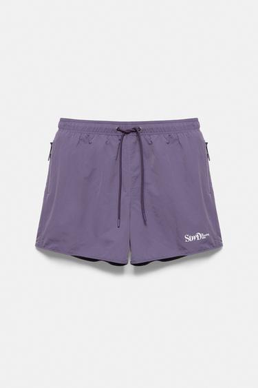 STWD technical Bermuda shorts — Water blue 5