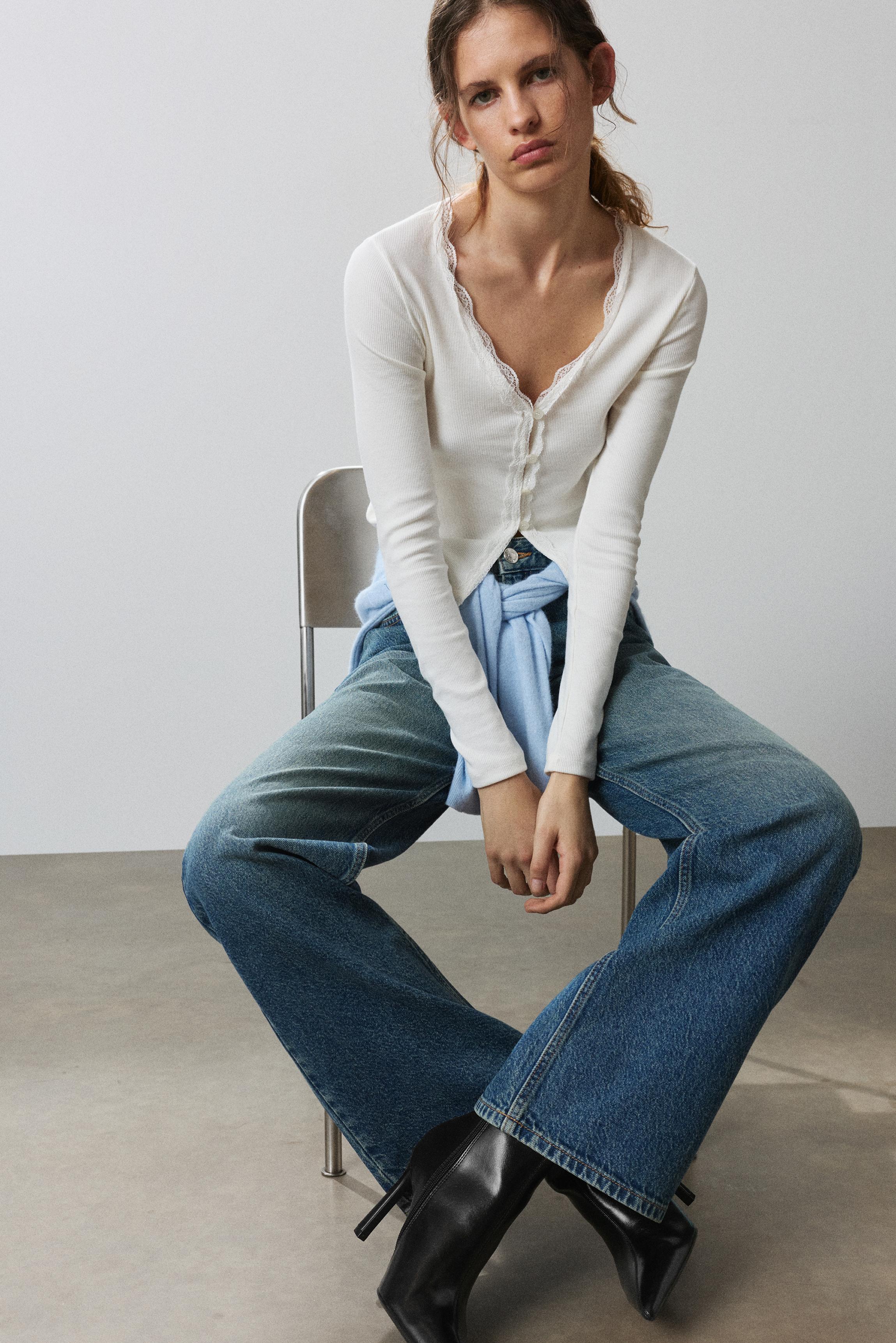 High-heel ankle boots — Black