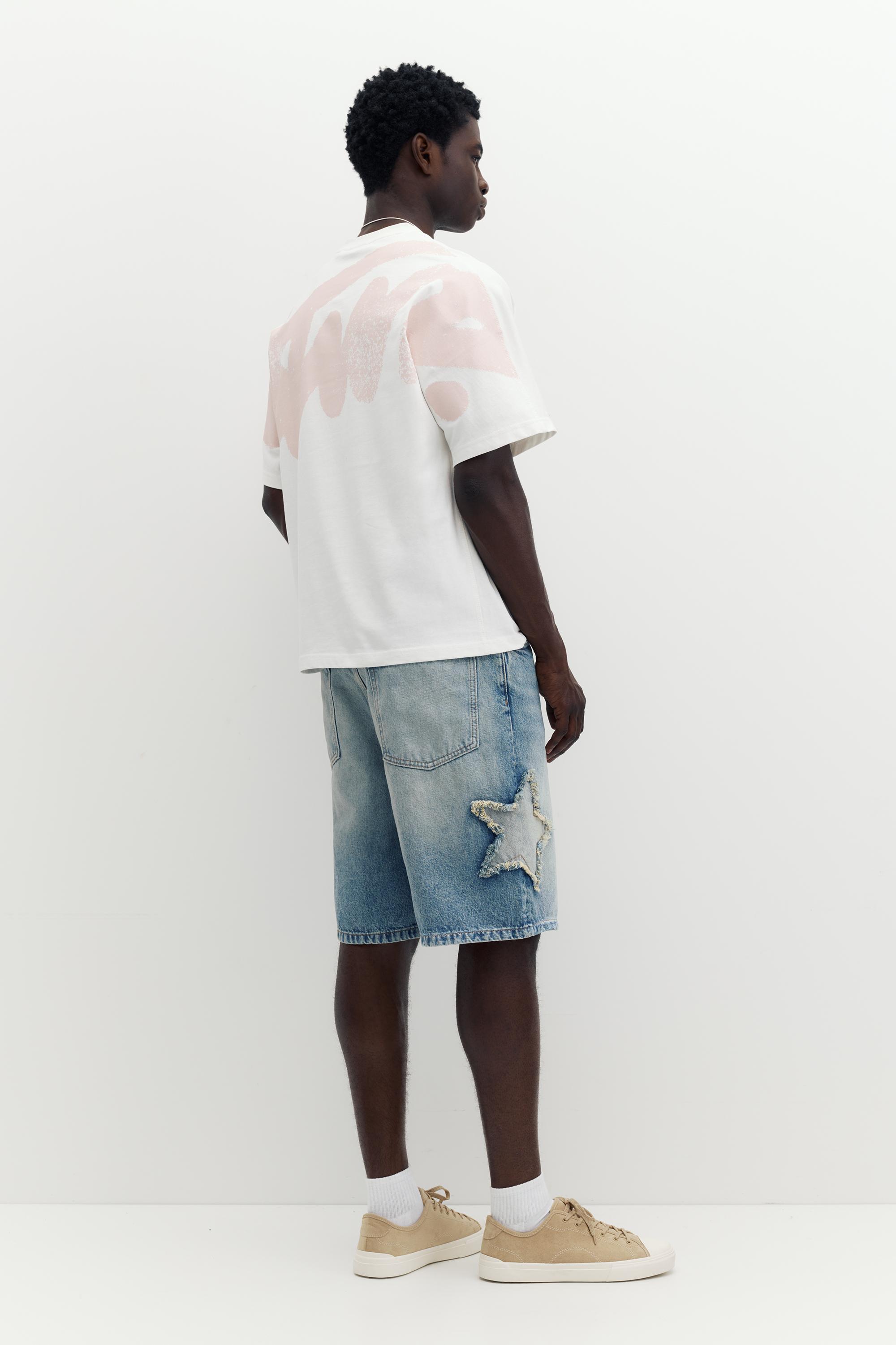 STWD graffiti logo T-shirt — Off white