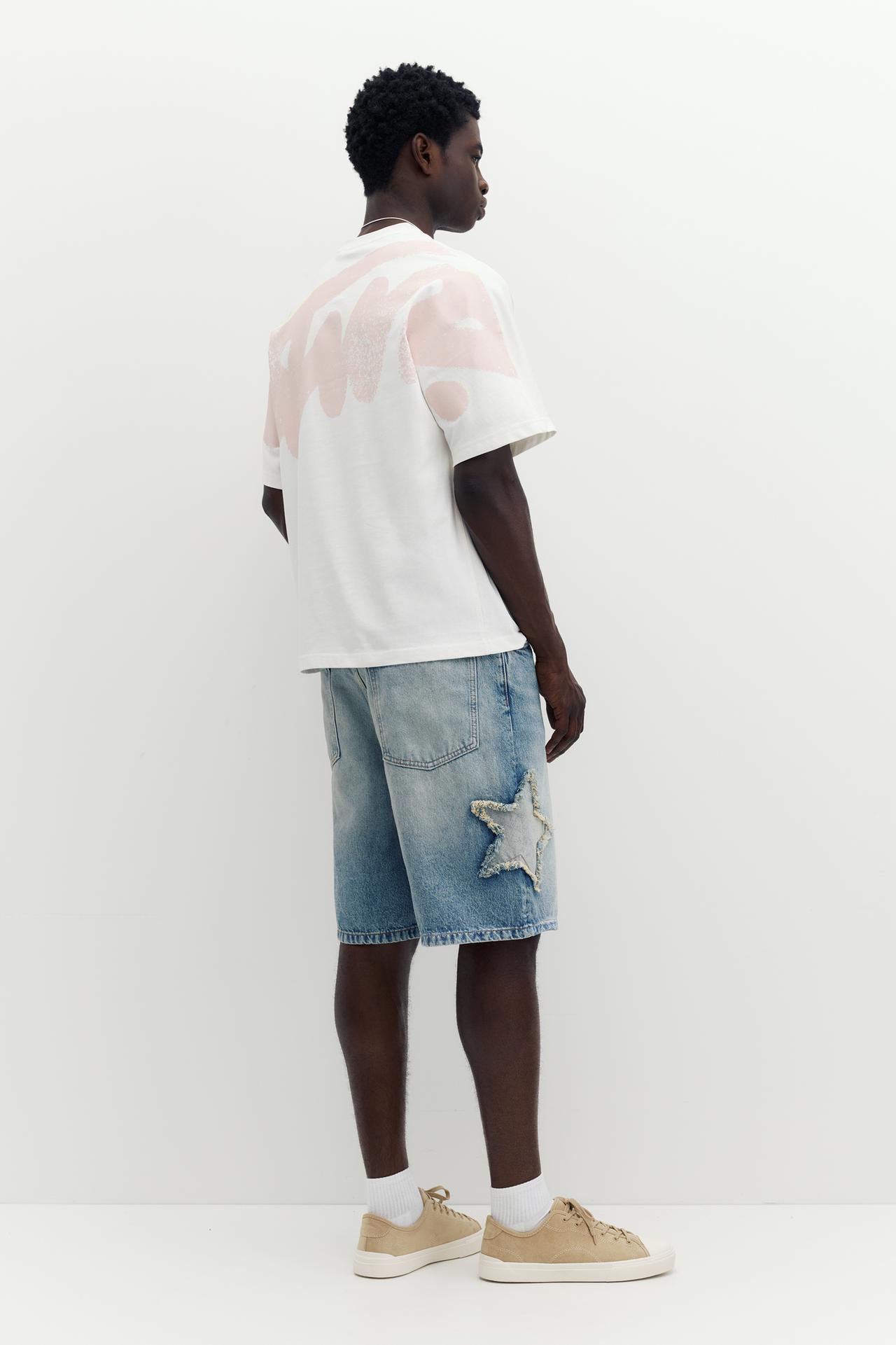 STWD graffiti logo T-shirt — Off white