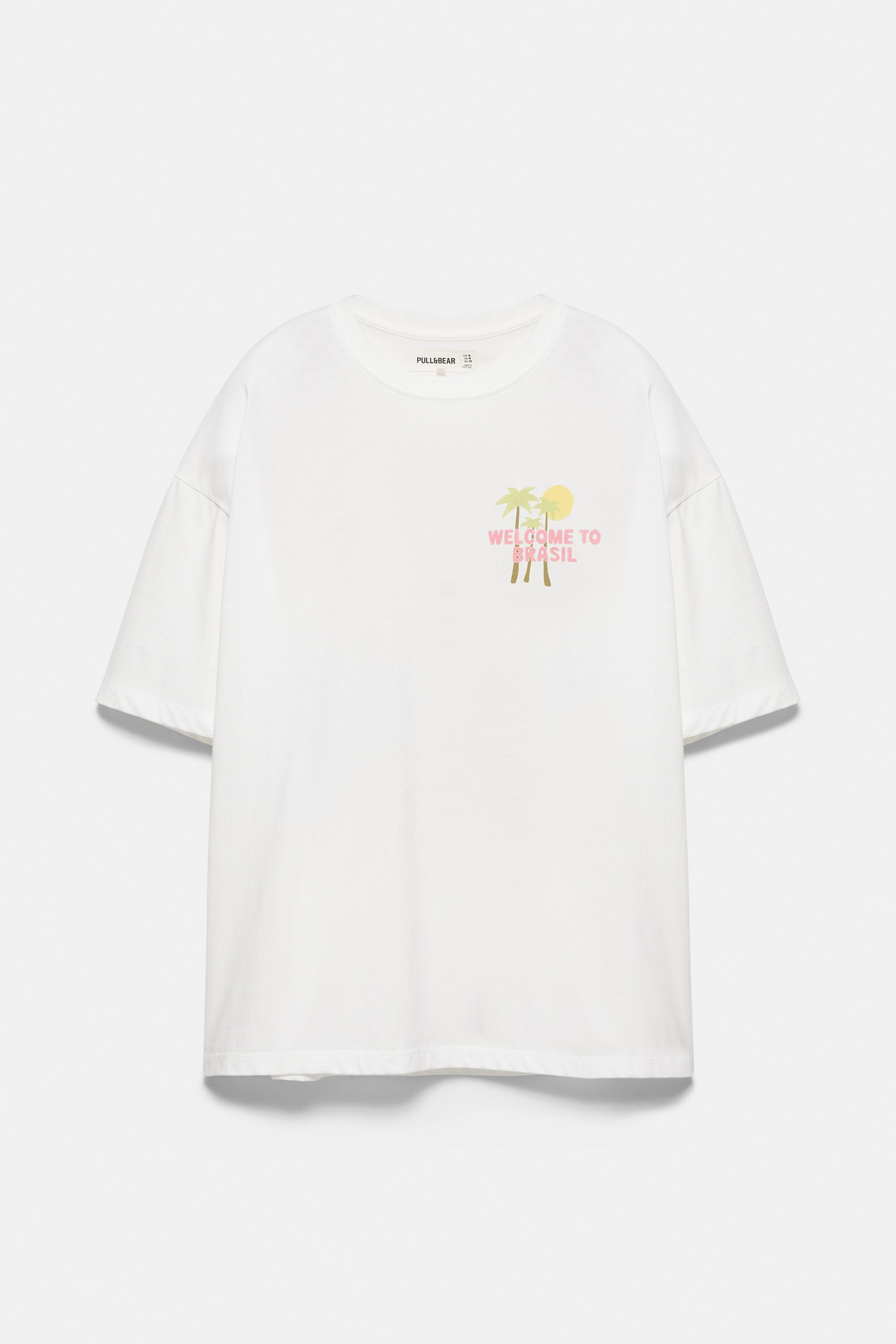 Brazil graphic T-shirt — Ice