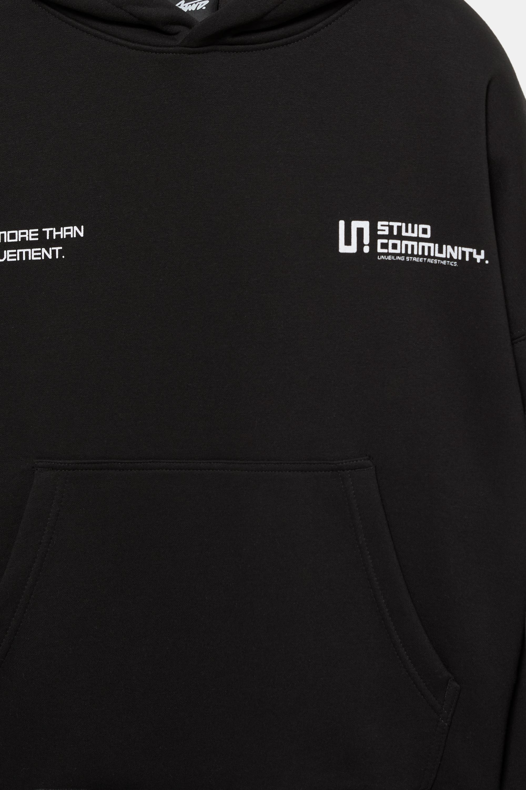 STWD kapüşonlu sweatshirt - Görsel 22