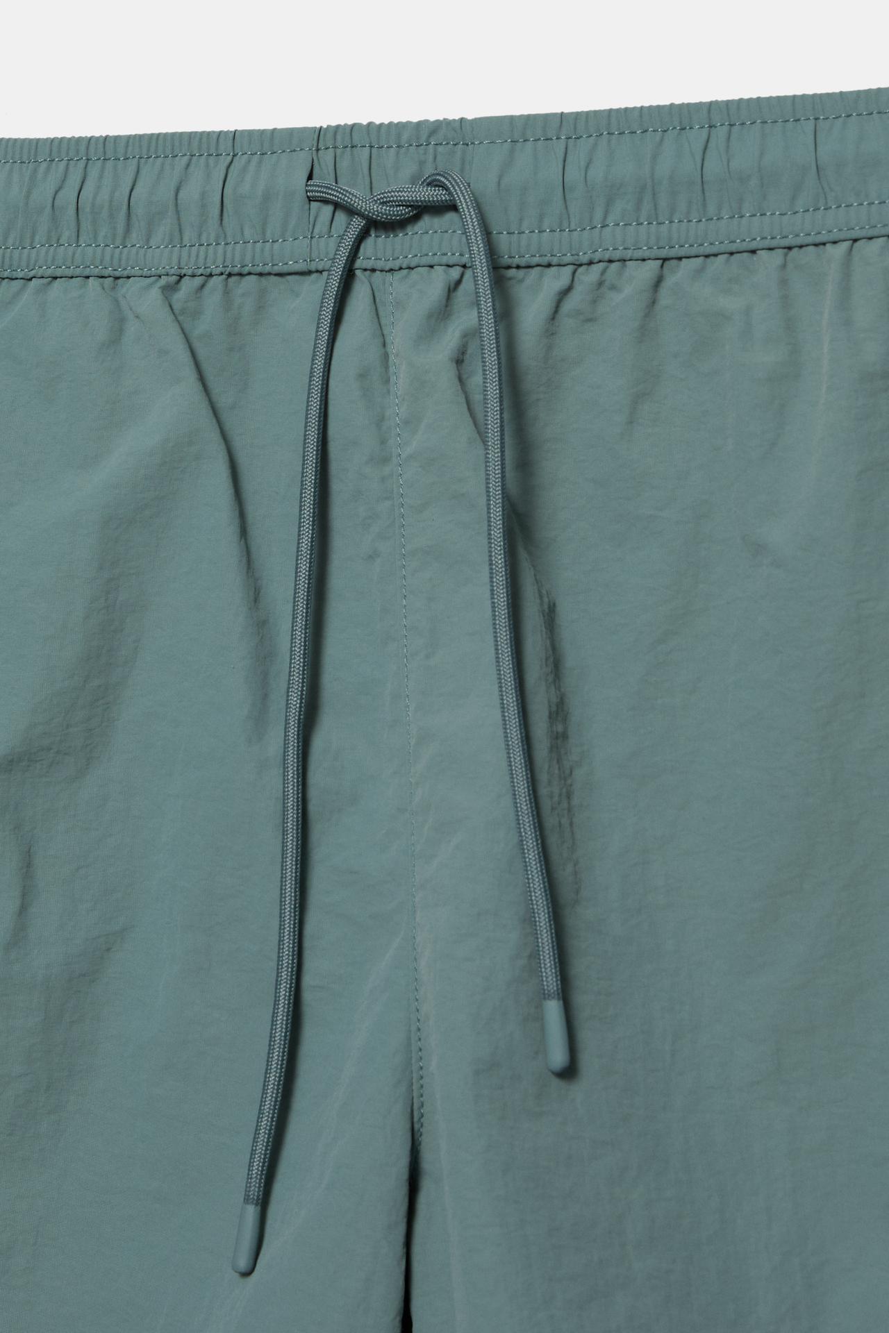 Regular fit swim shorts — Green