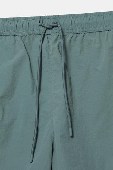 Regular fit swim shorts — Green 5