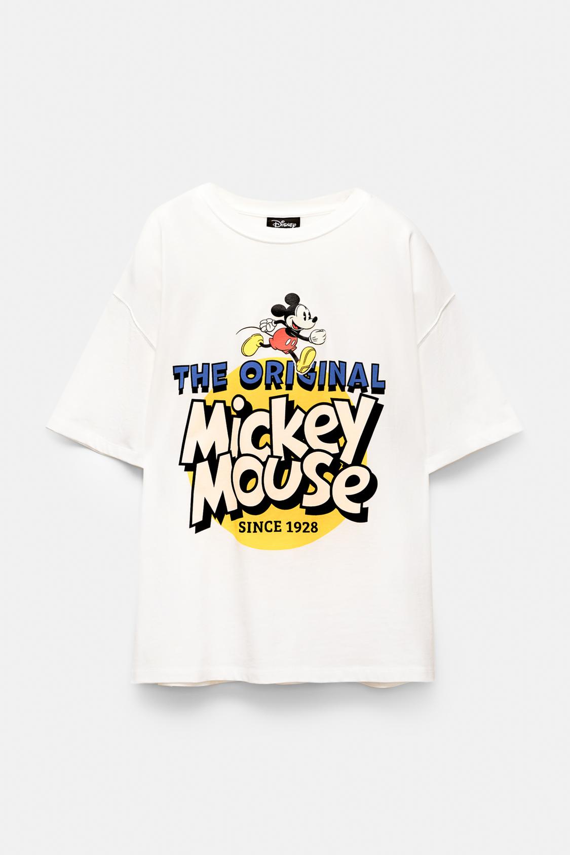 Clothing Pull And Bear Disney T Shirt Mickey Mouse T-shirt PULL&BEAR