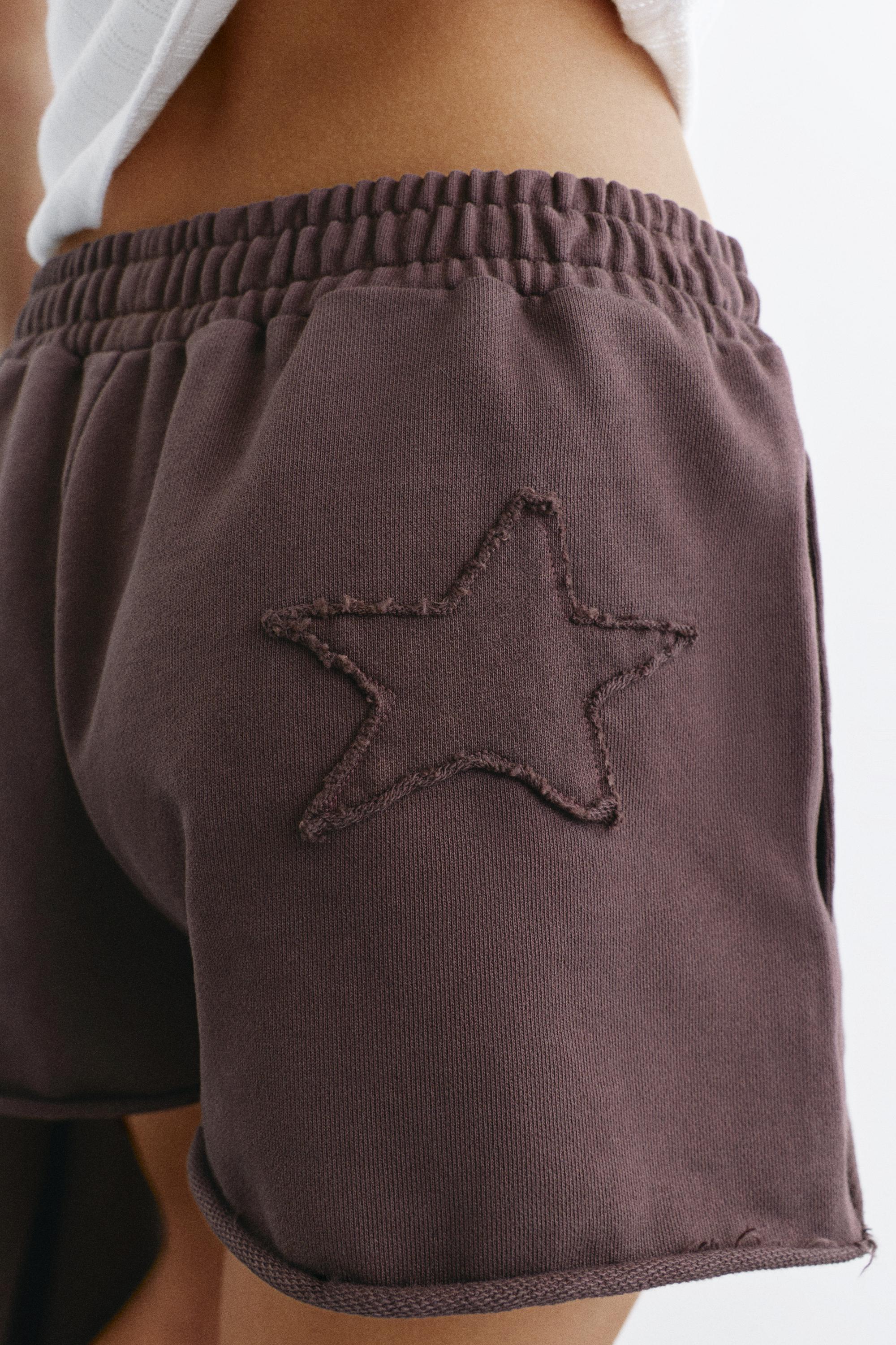 STWD sports shorts — Eggplant