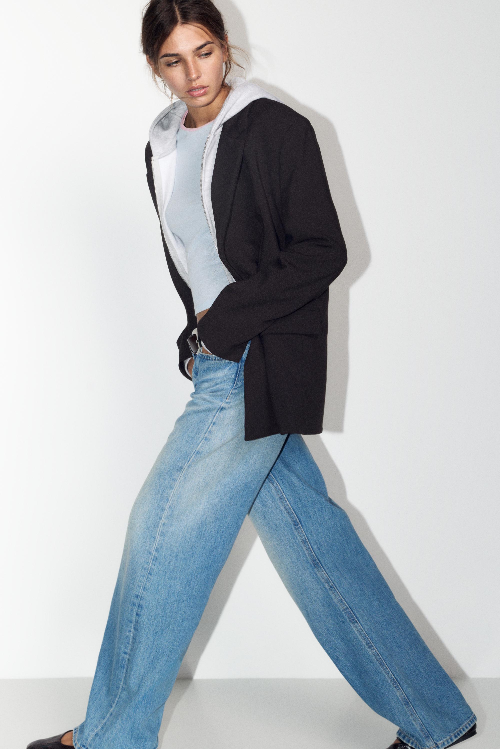 Pull&Bear Kruvaze blazer görsel 3