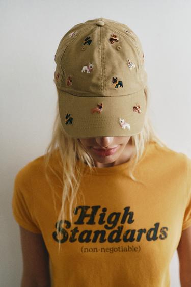 High Standards graphic T-shirt — Mustard 4