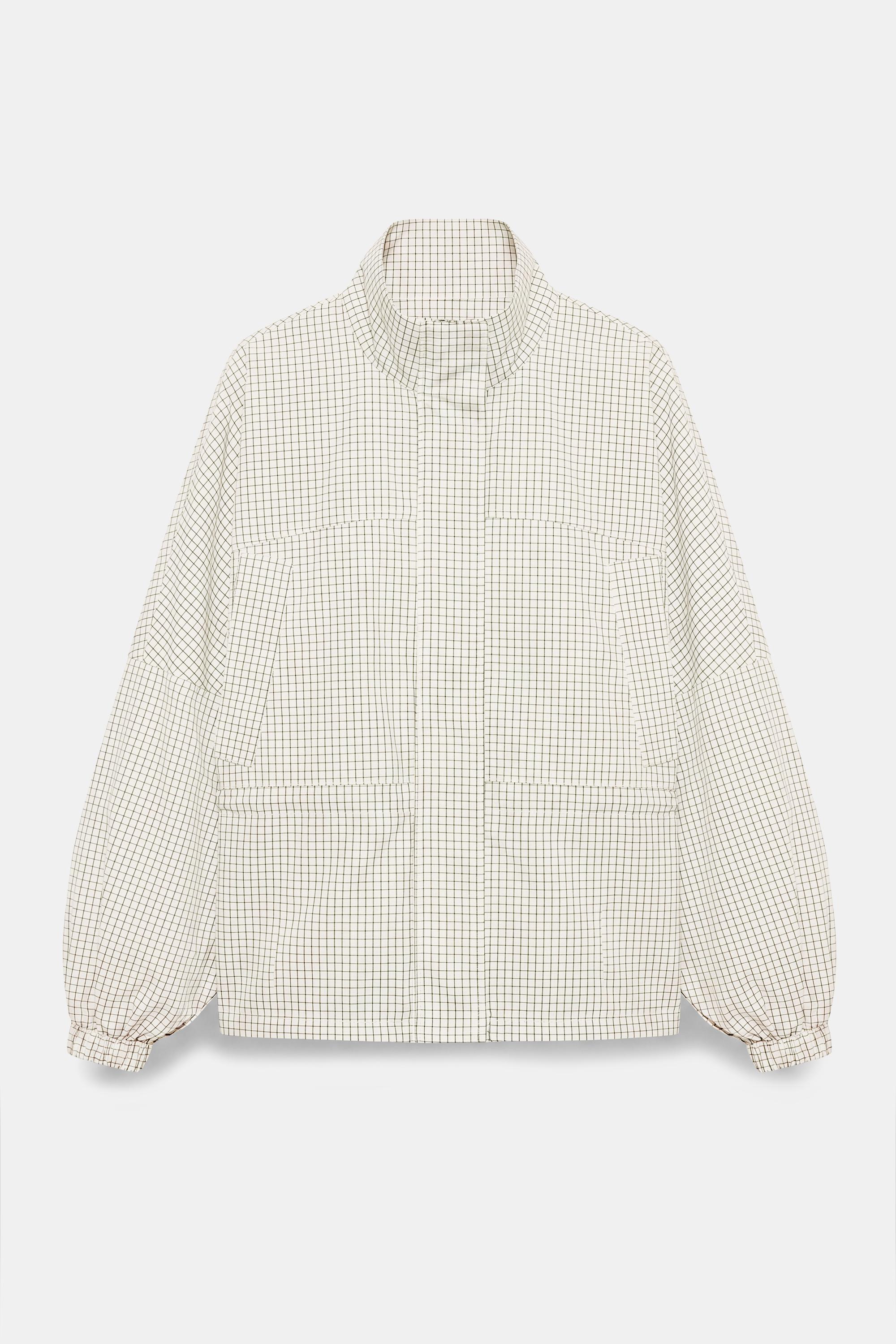 Pull&Bear Dik yaka büzgülü ceket görsel 7