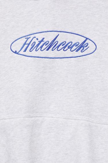Hitchcock hood sweatshirt — Grey marl 7
